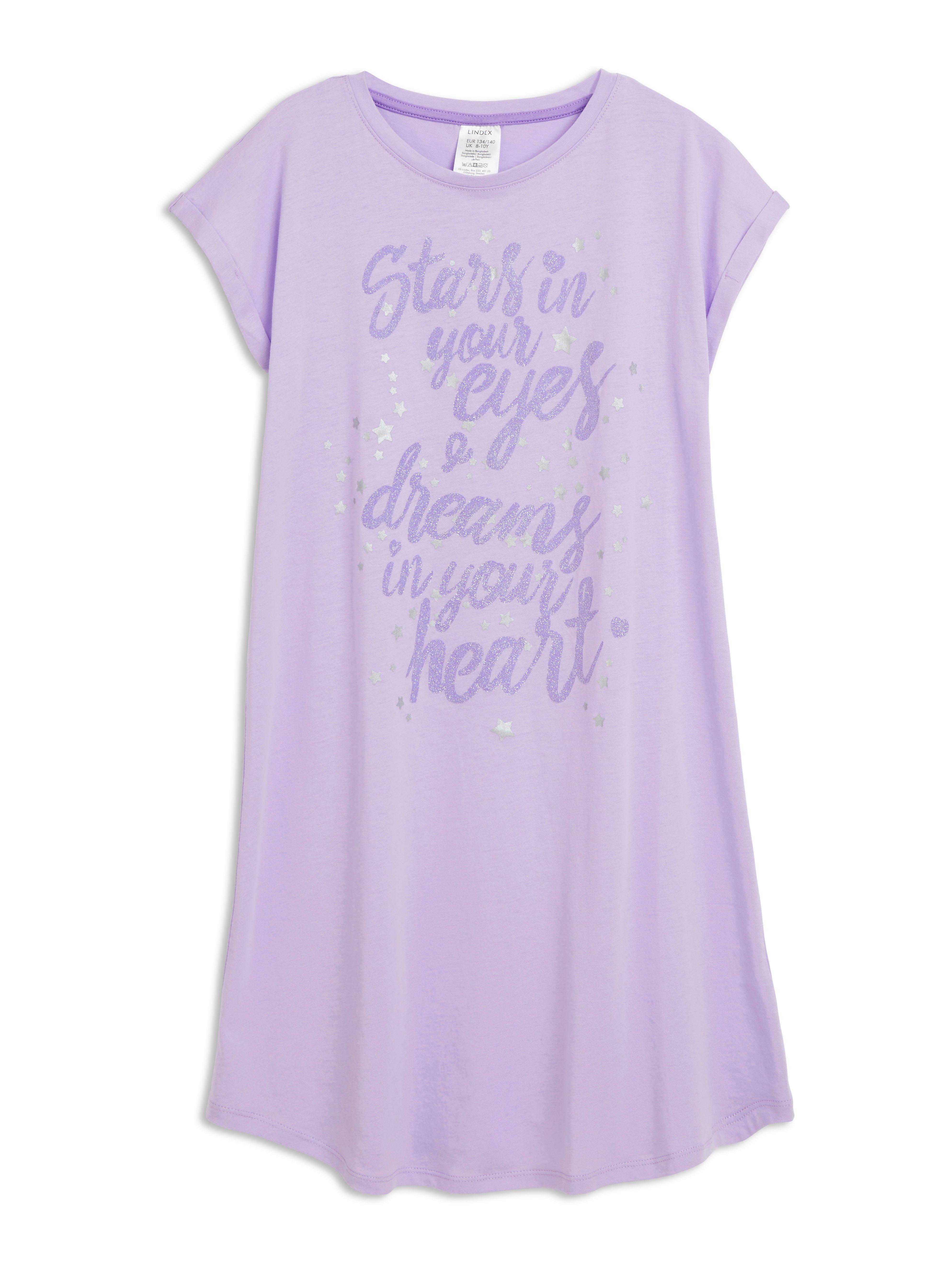 Night Dress - Kids Wear - Lilac