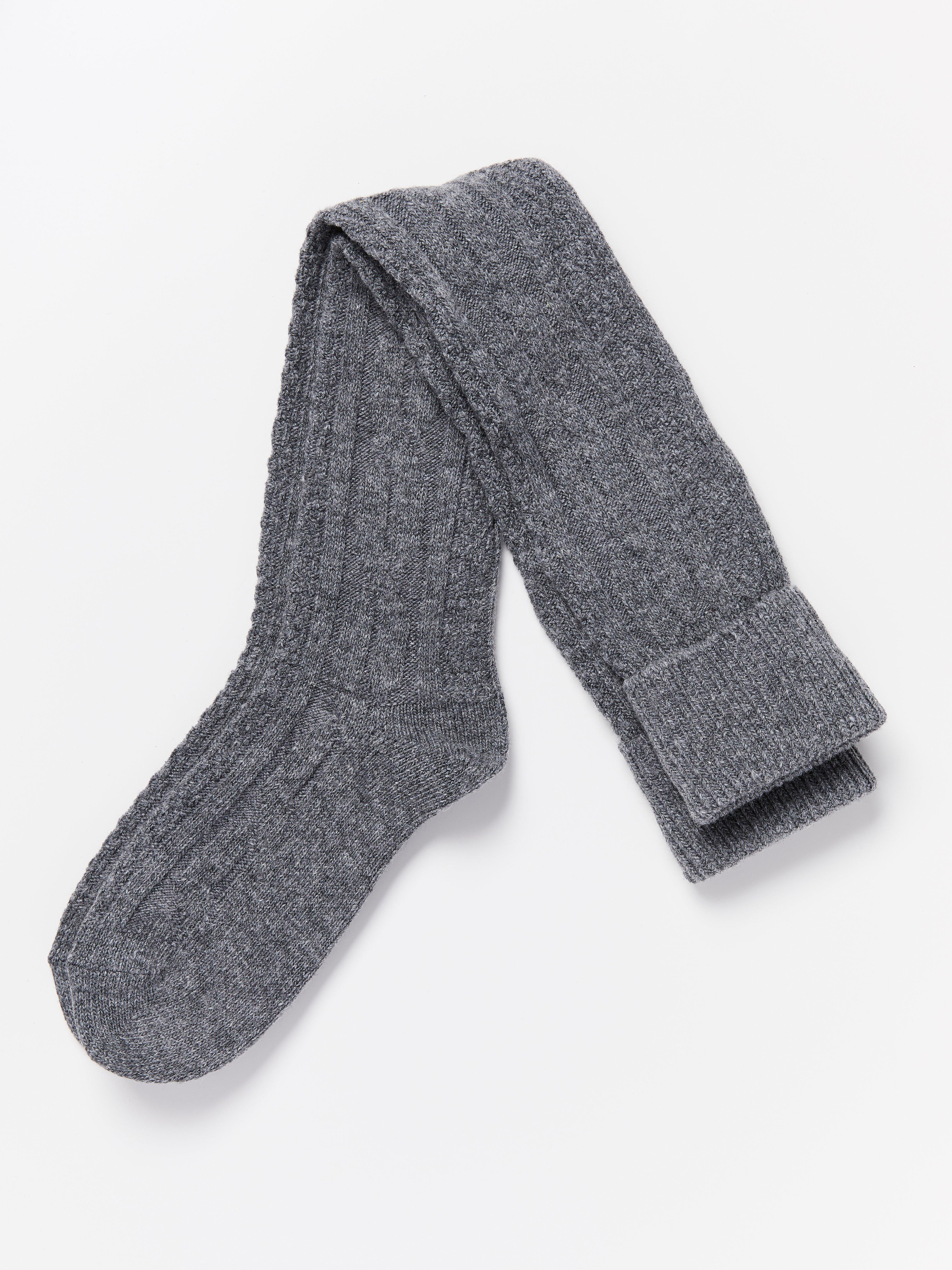 Overknee-strumpor - Underkläder - Grå