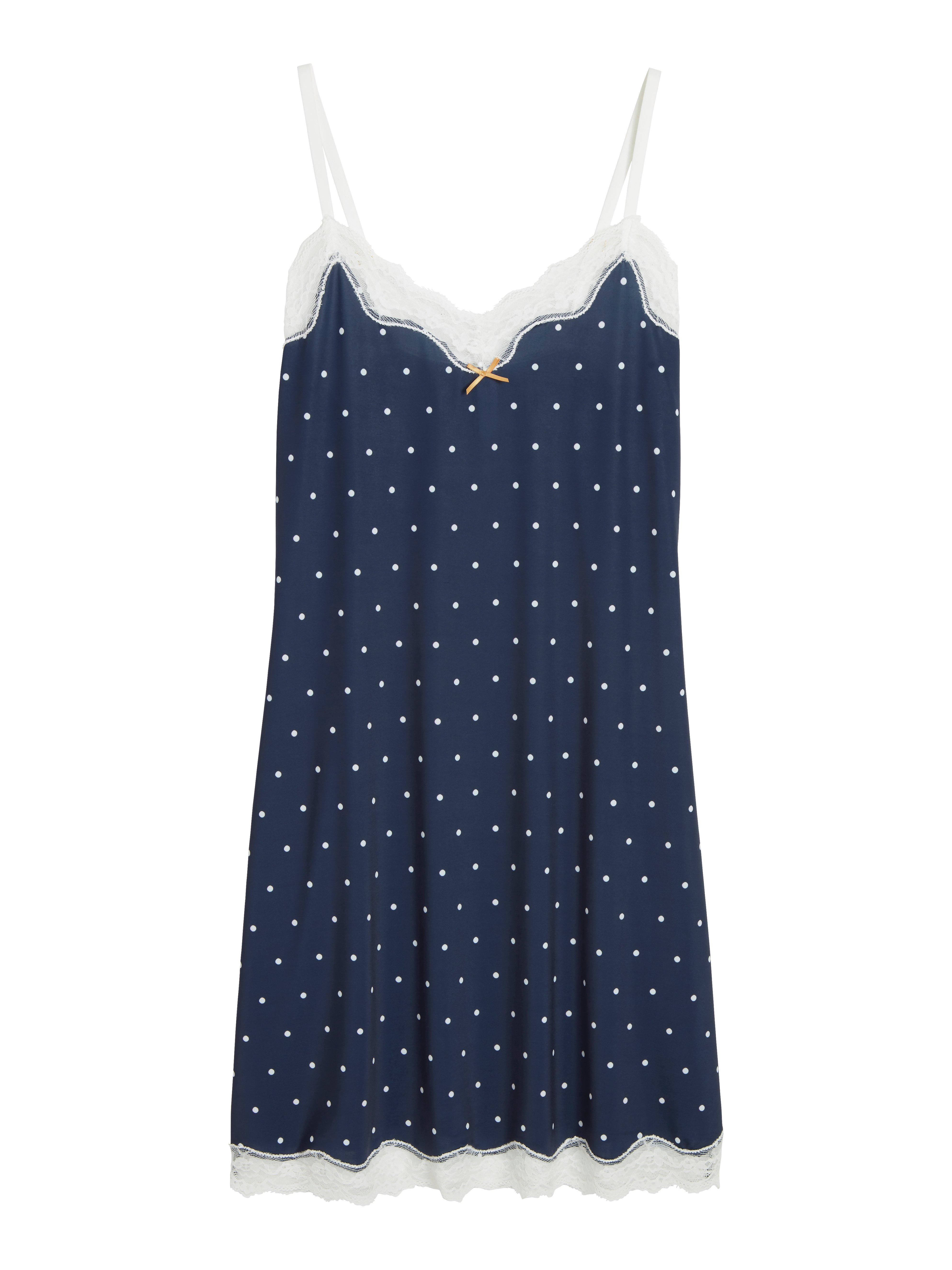 Night Slip - Lingerie - Blue