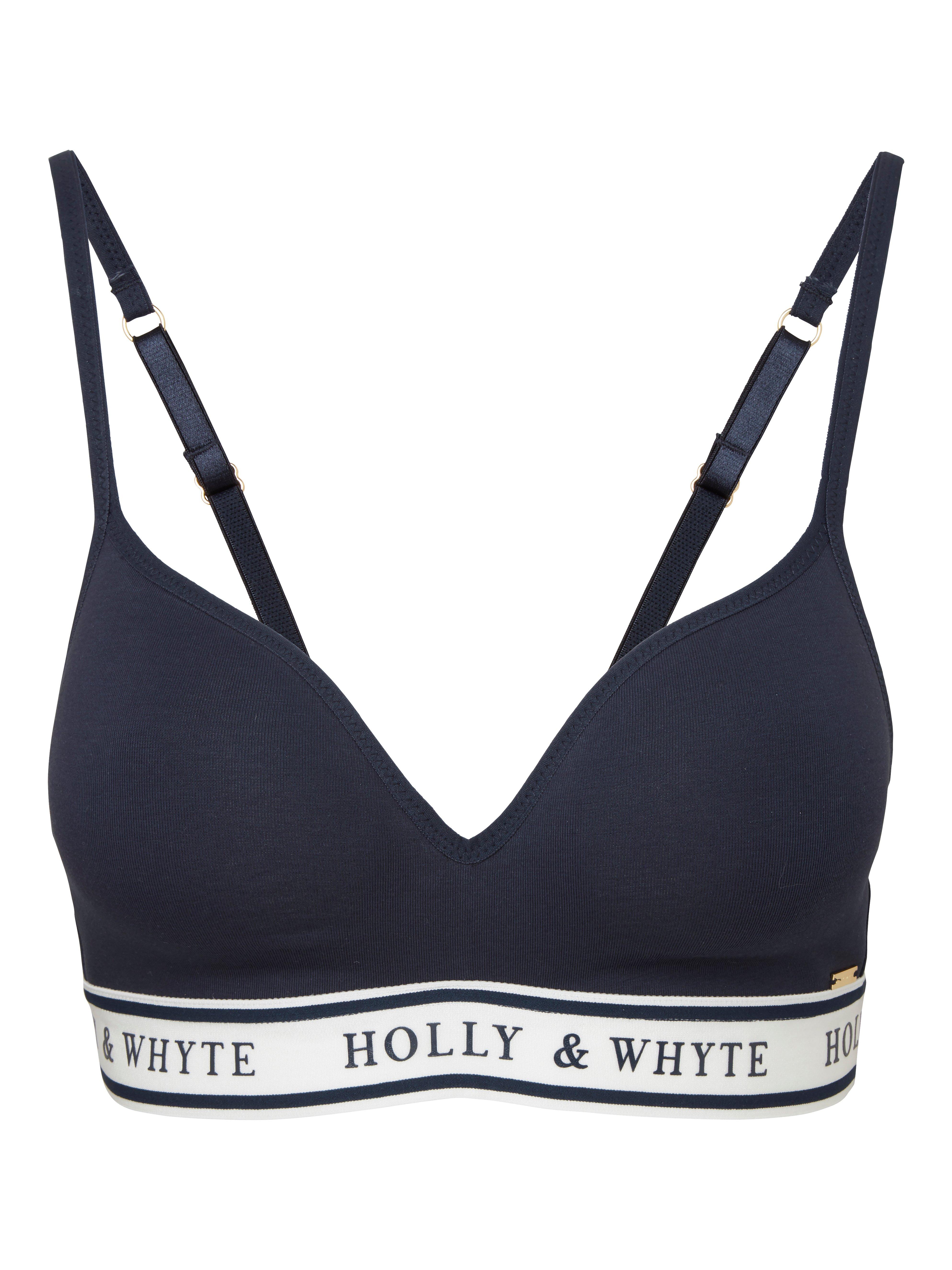 Flora Wirefree Bra - Lingerie - Blue