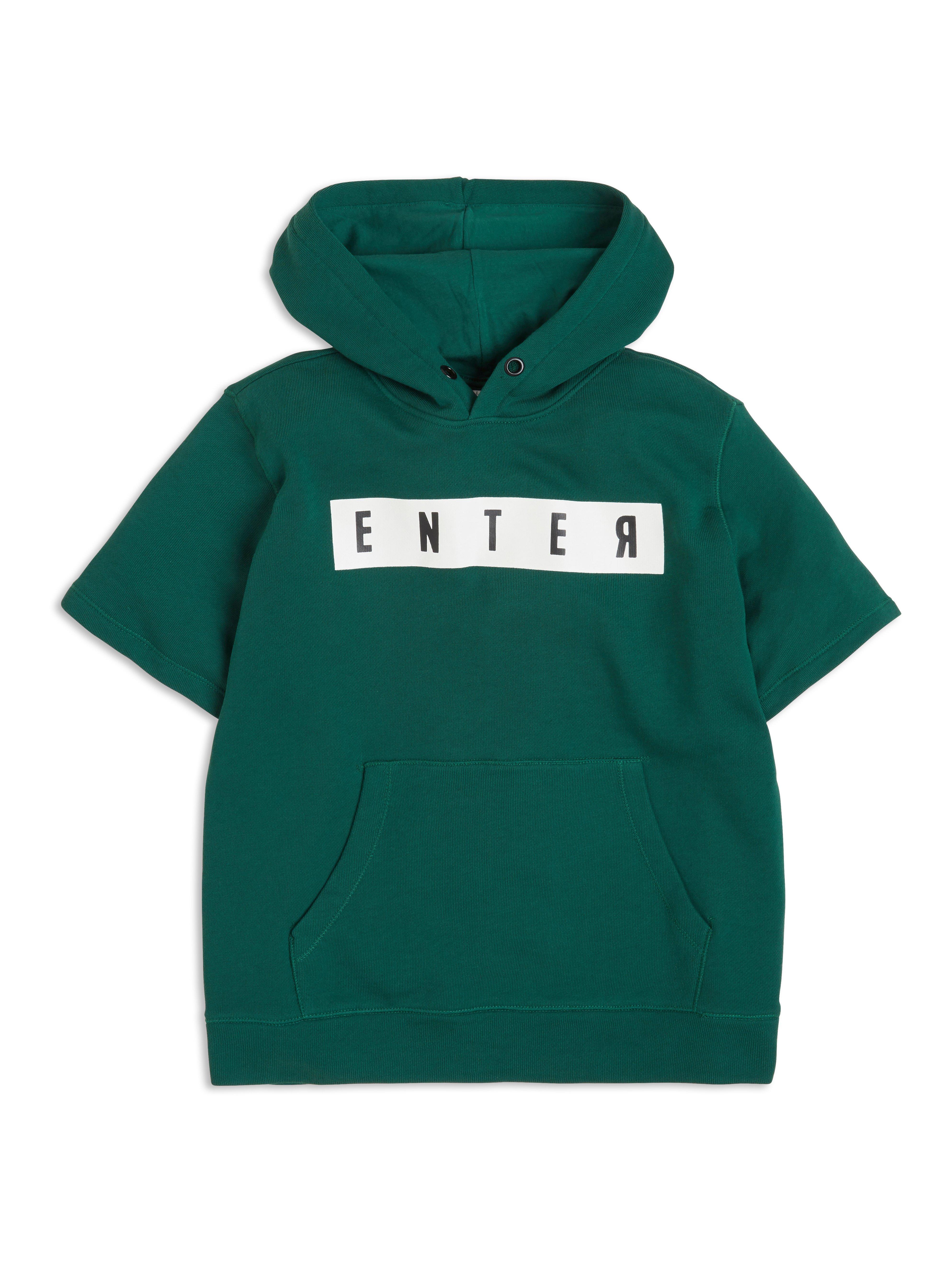 Sweatshirt - Barn - Grön