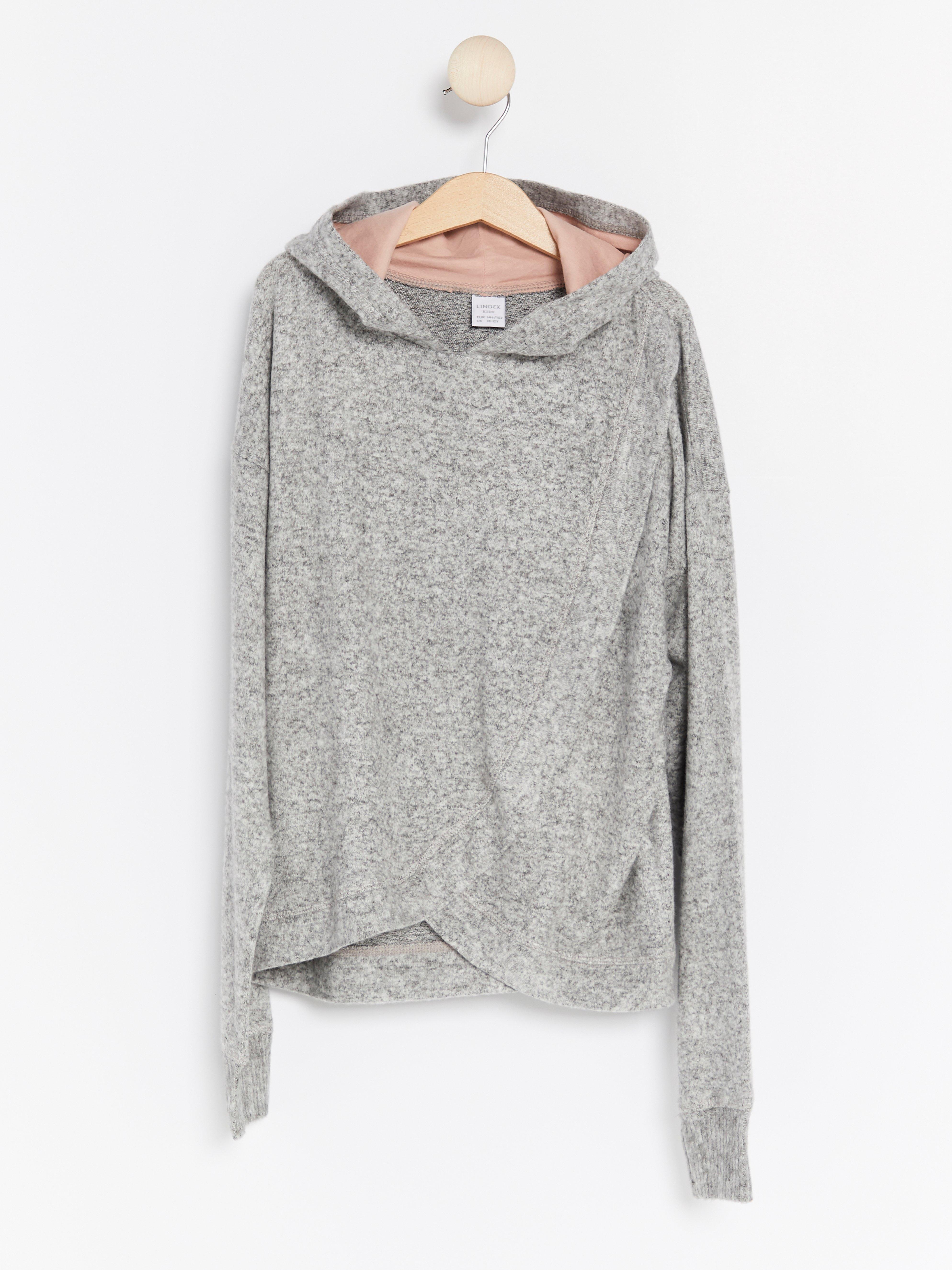 Hooded Sweatshirt - Kids Wear - Grey