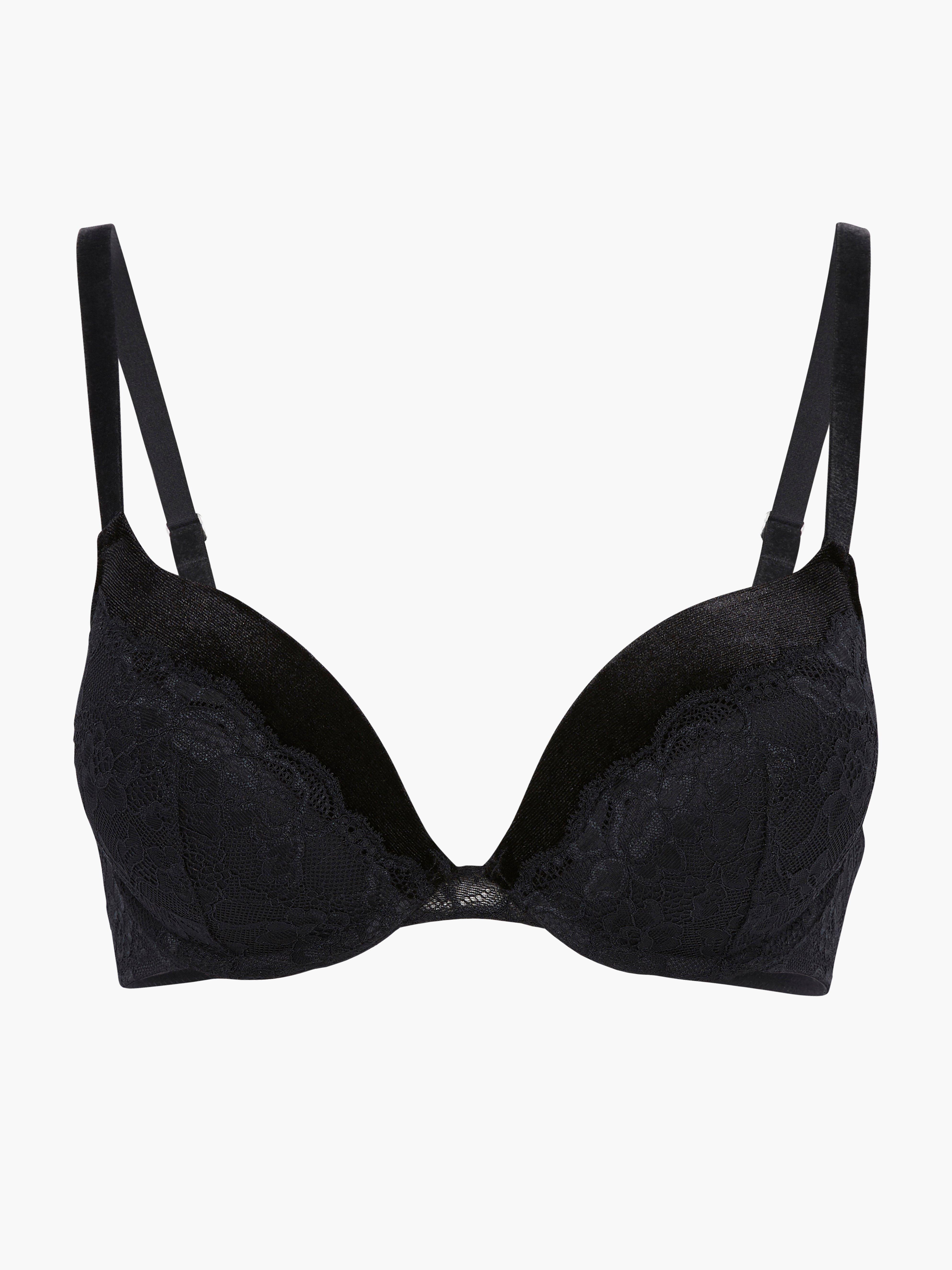 Linnea Push up Bra - Lingerie - Black