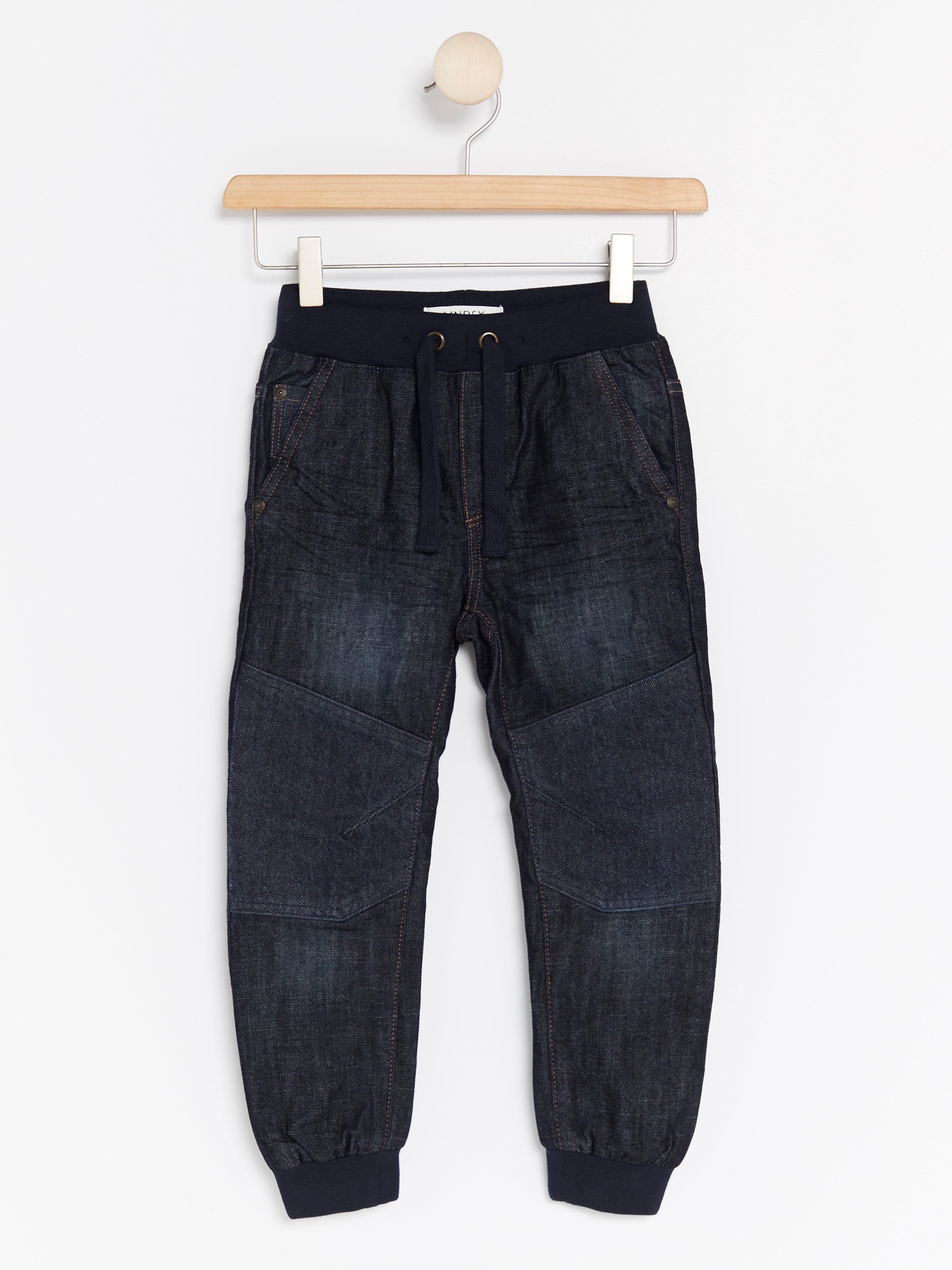 jeans with reinforced knees