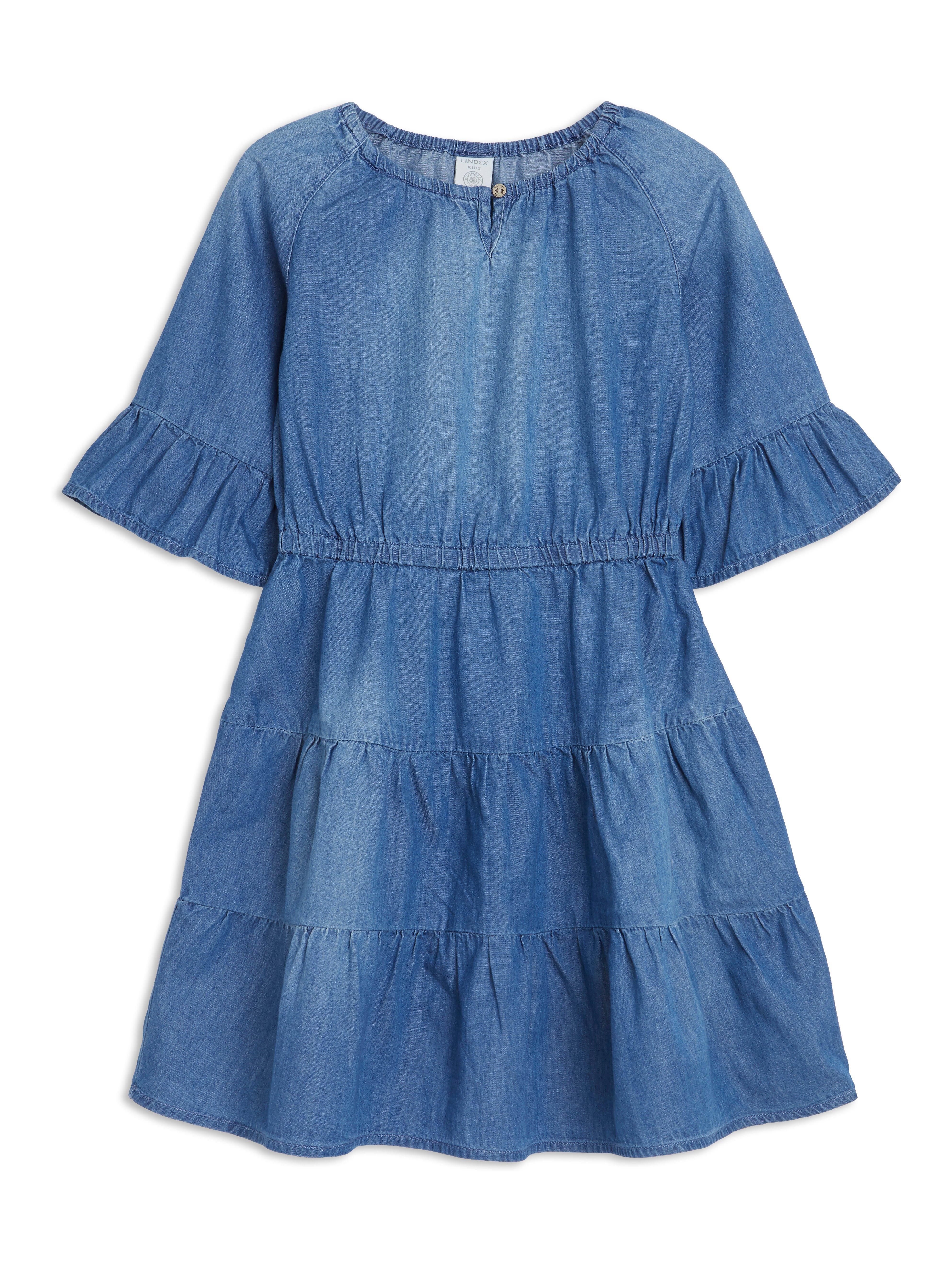 Klänning - Barn - Blå