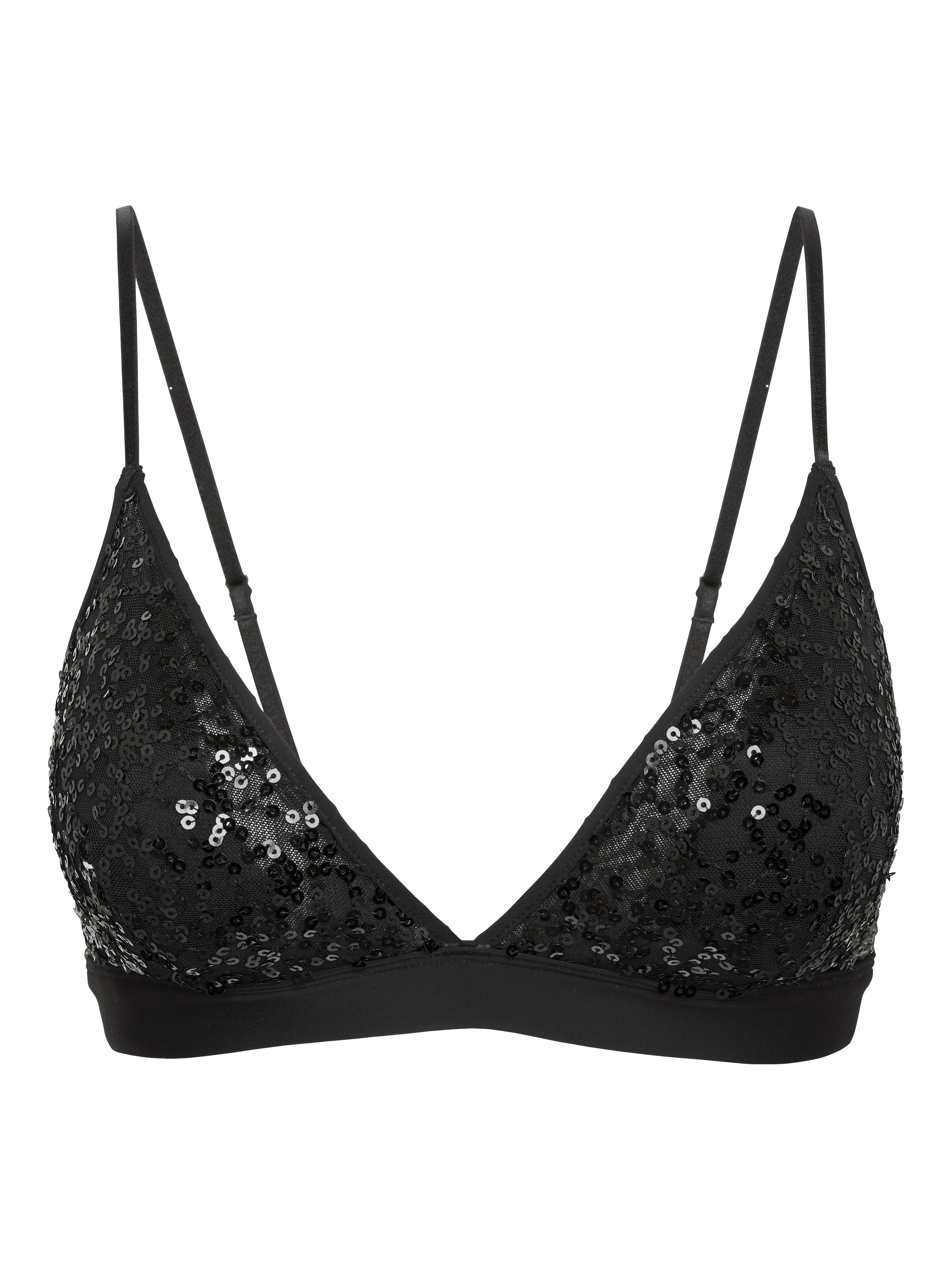 Bralette podprsenka - Spodní prádlo - Černá