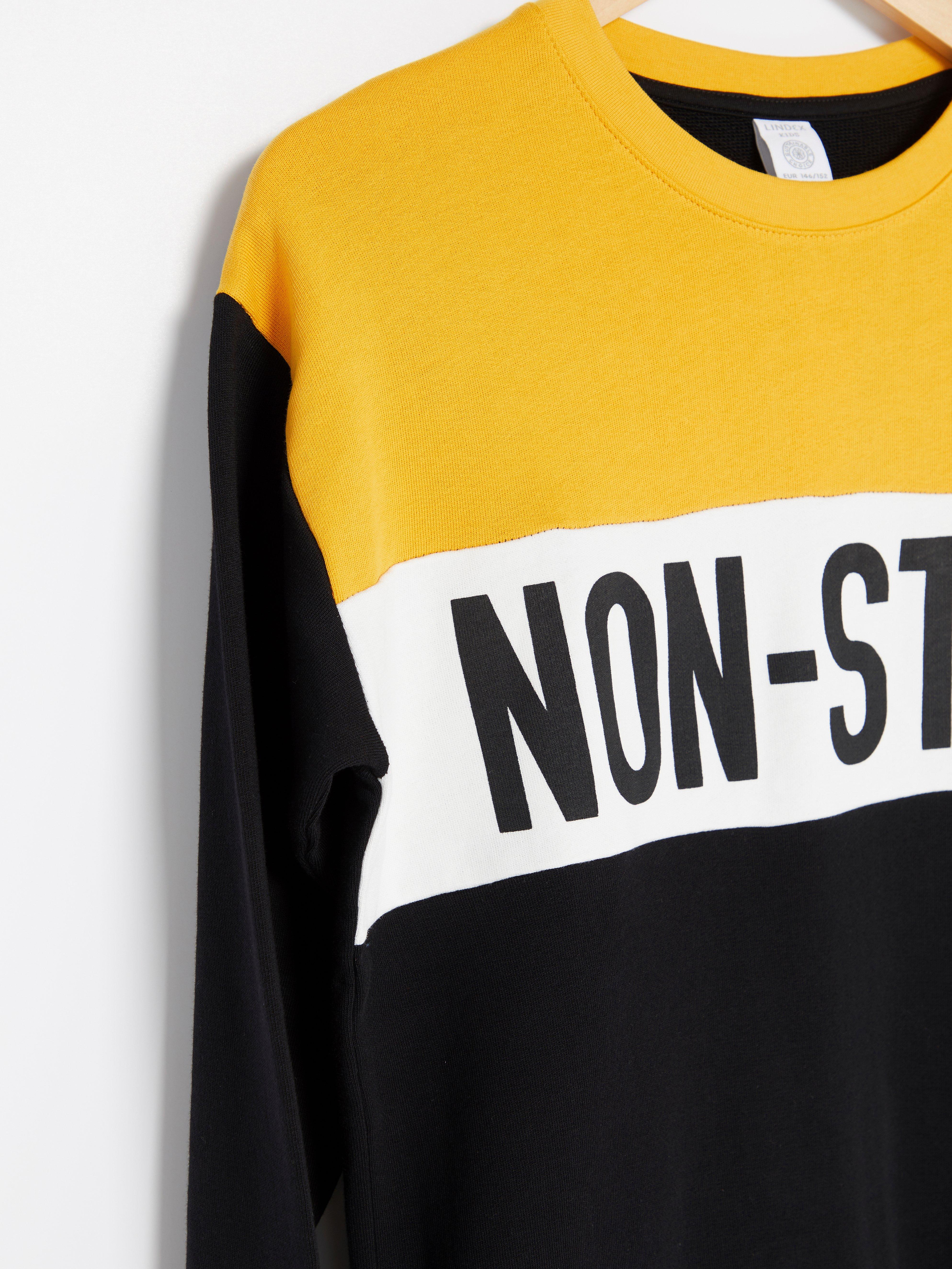 Sweatshirt - Barn - Svart