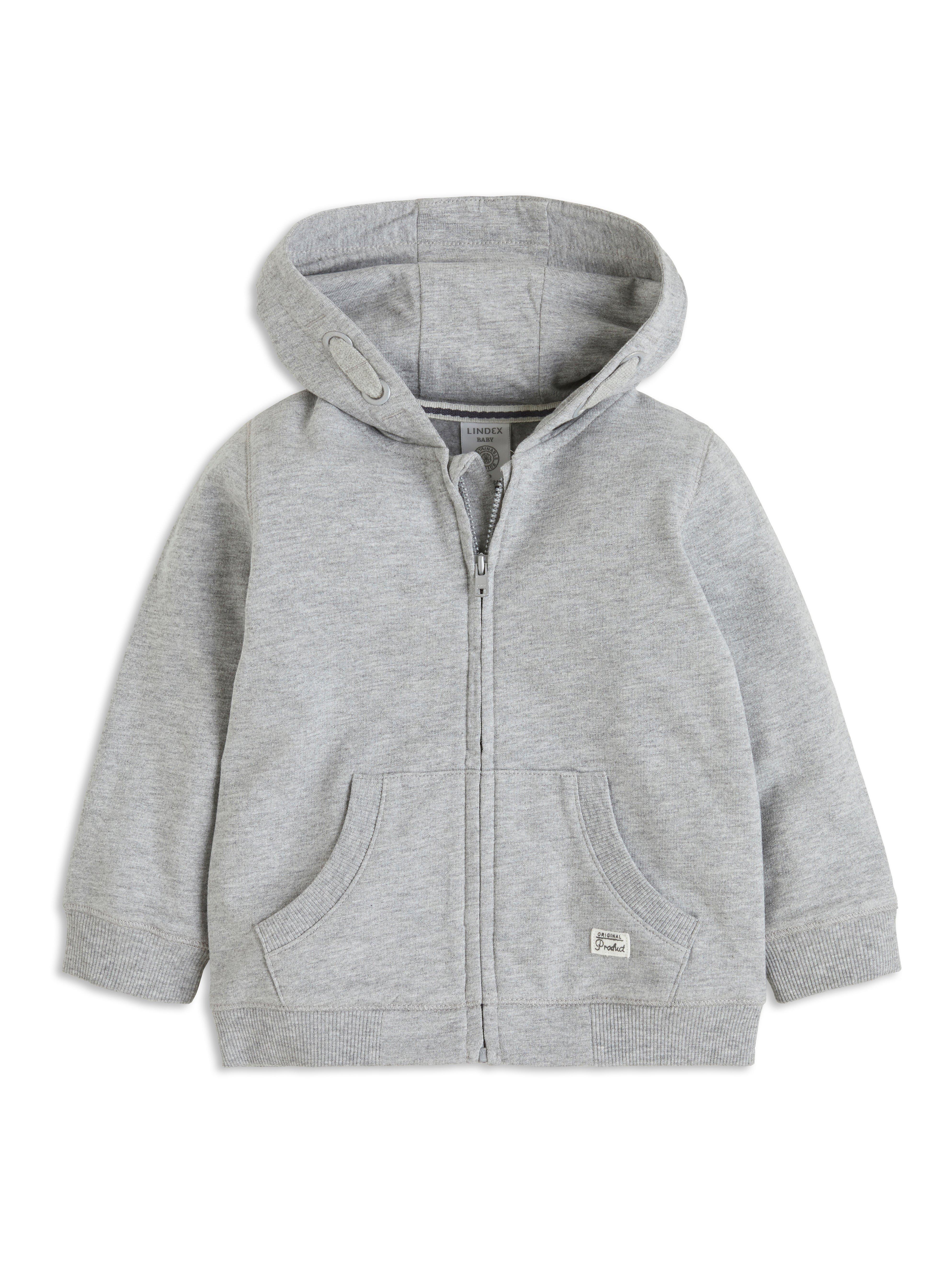 Hooded Jacket - Kids Wear - Grey