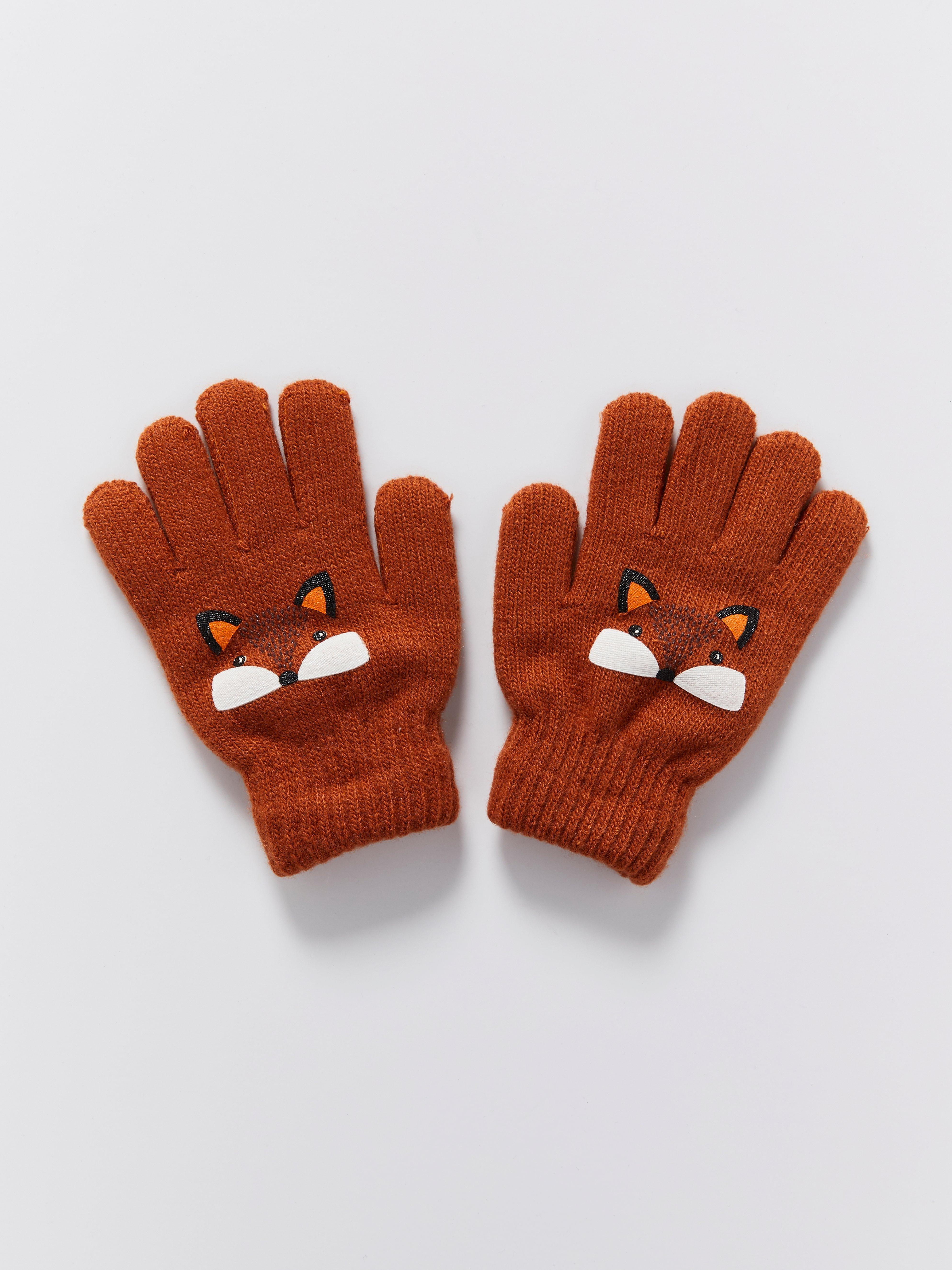 Mittens - Kids Wear - Orange