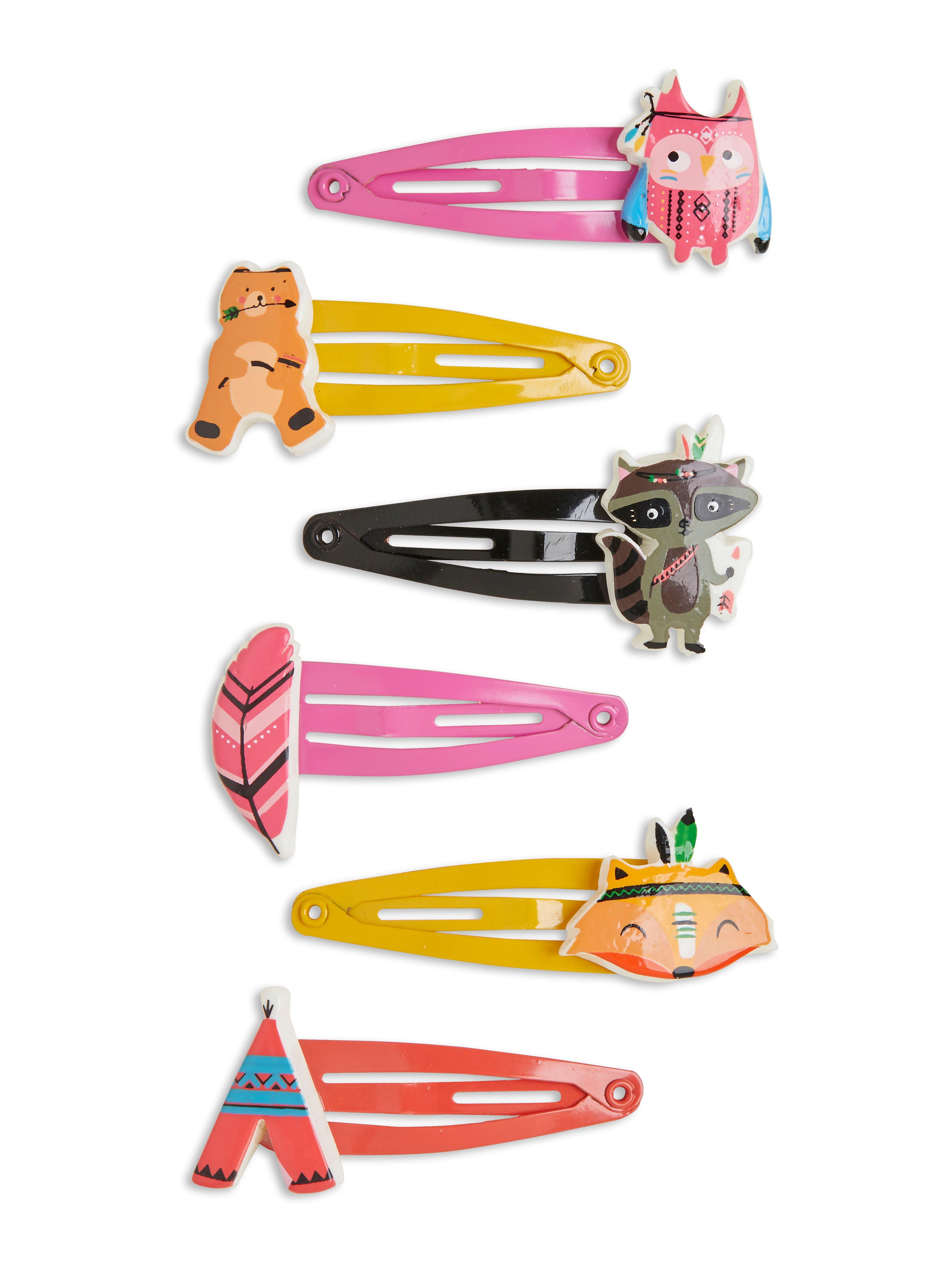 Hair Clips - Kids Wear - Orange