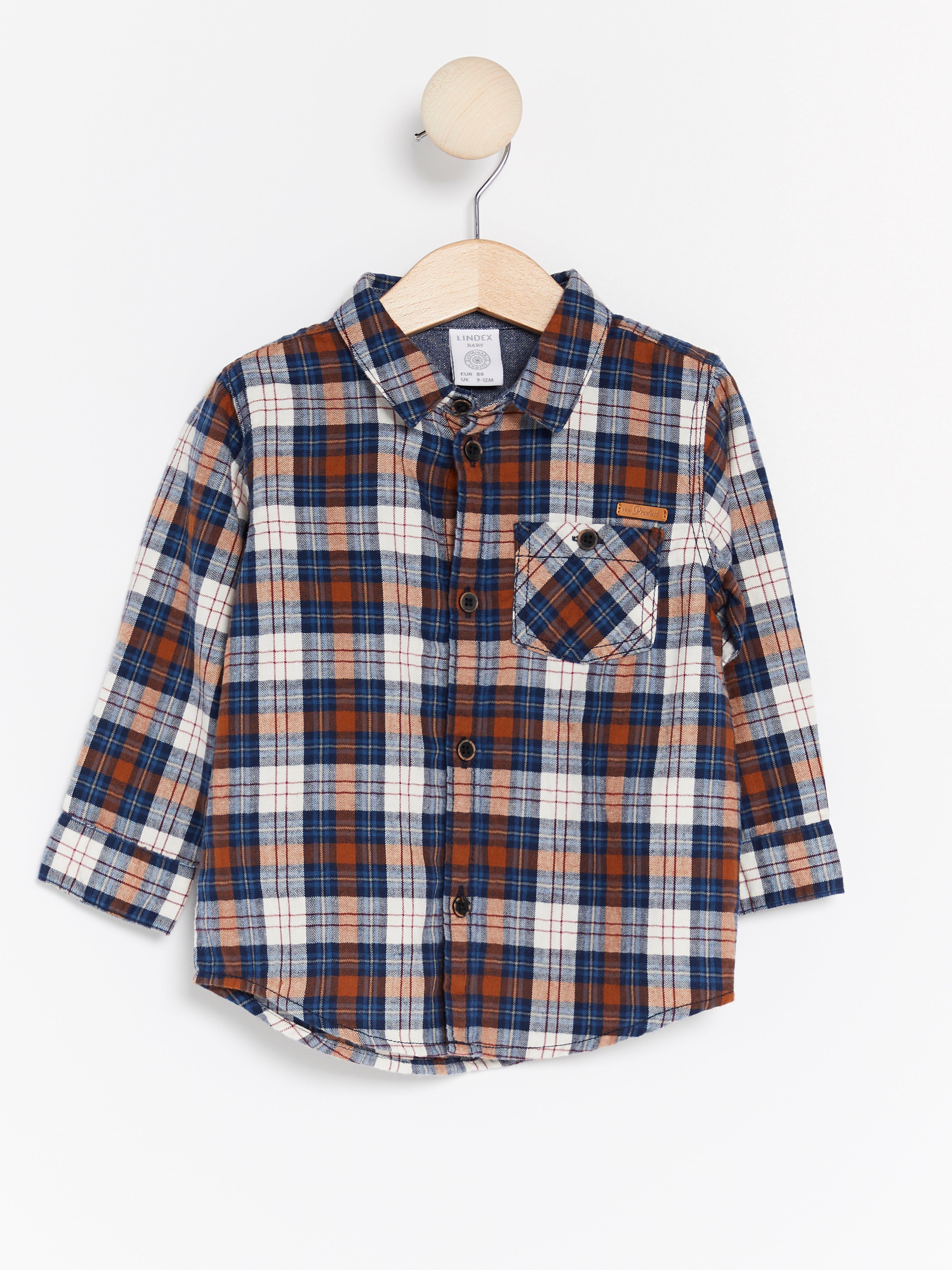 Skjorta - Barn - Brun