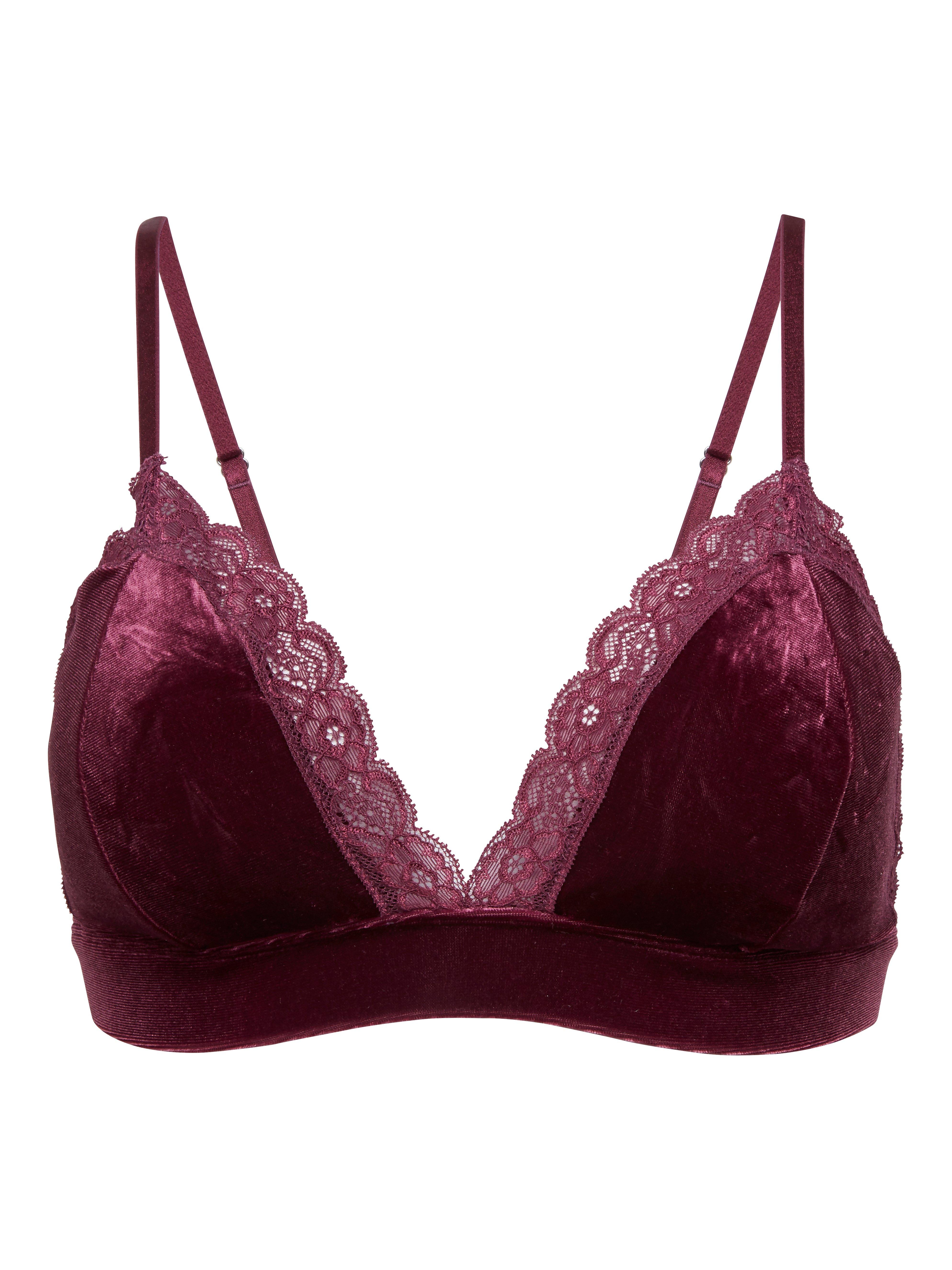 velvet bra
