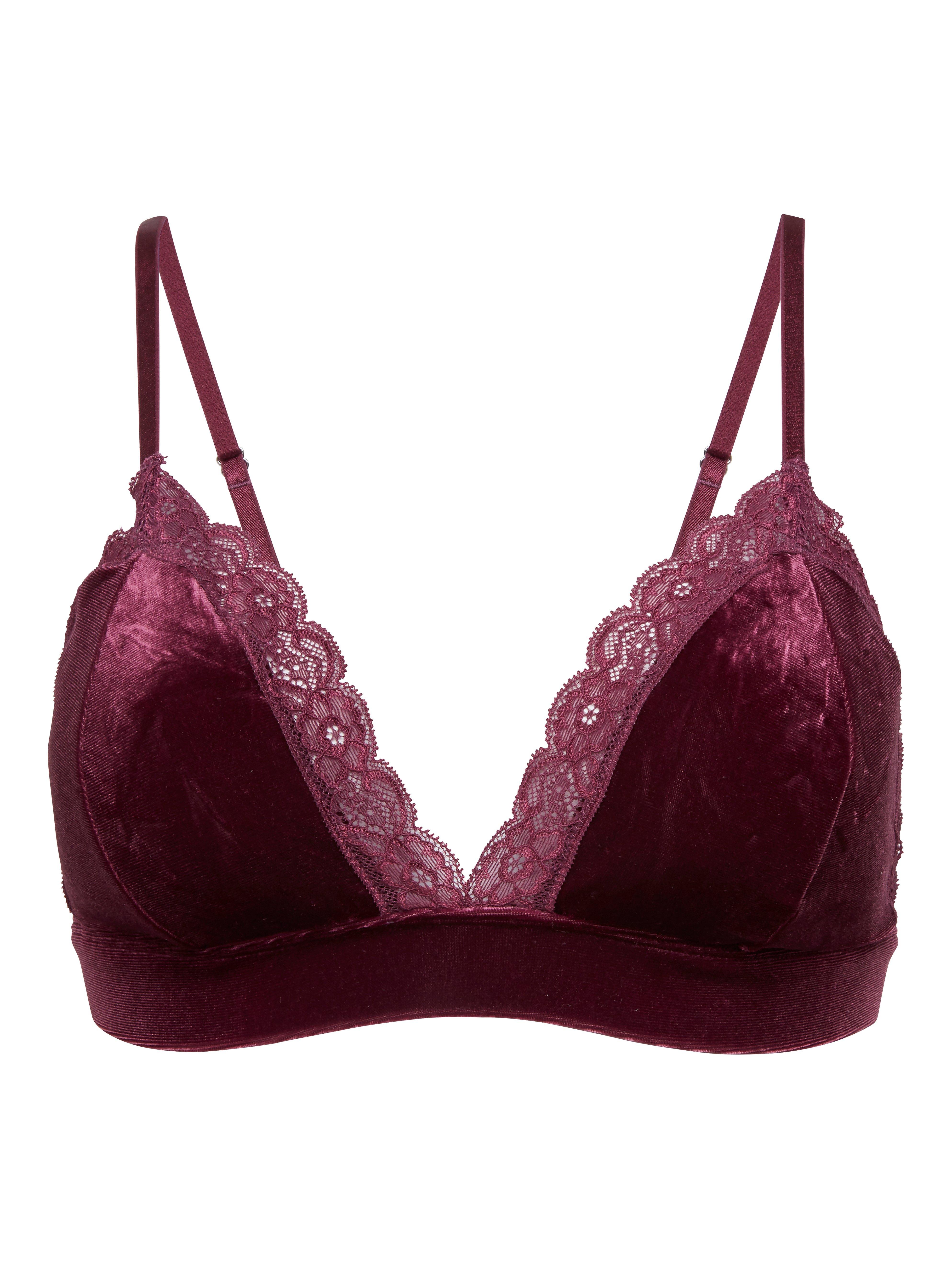 Velvet Bralette | Lindex Europe