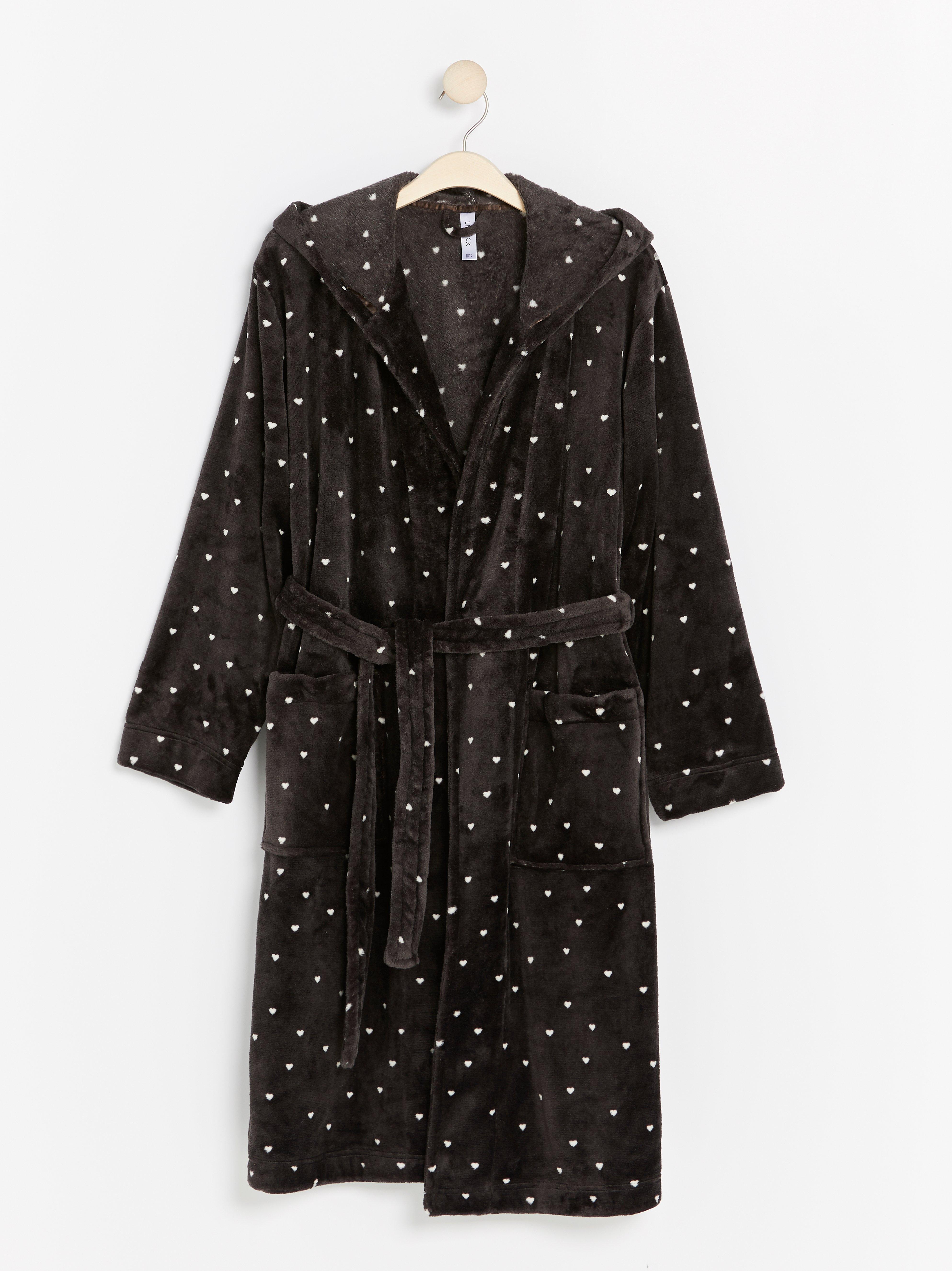 Morgonrock - Underkläder - Grå