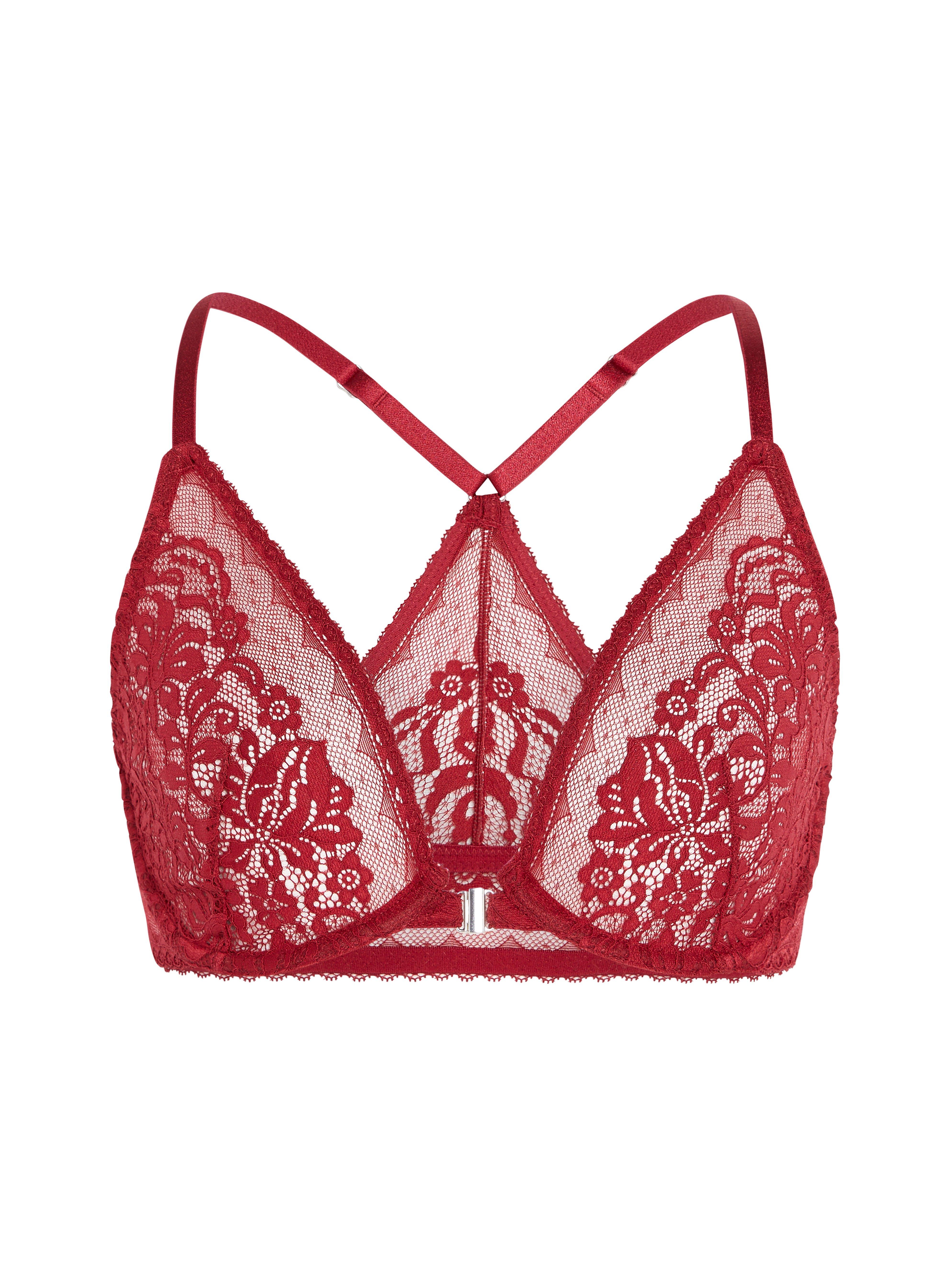 Nevyztužená podprsenka Appeal - Spodní prádlo - Červená