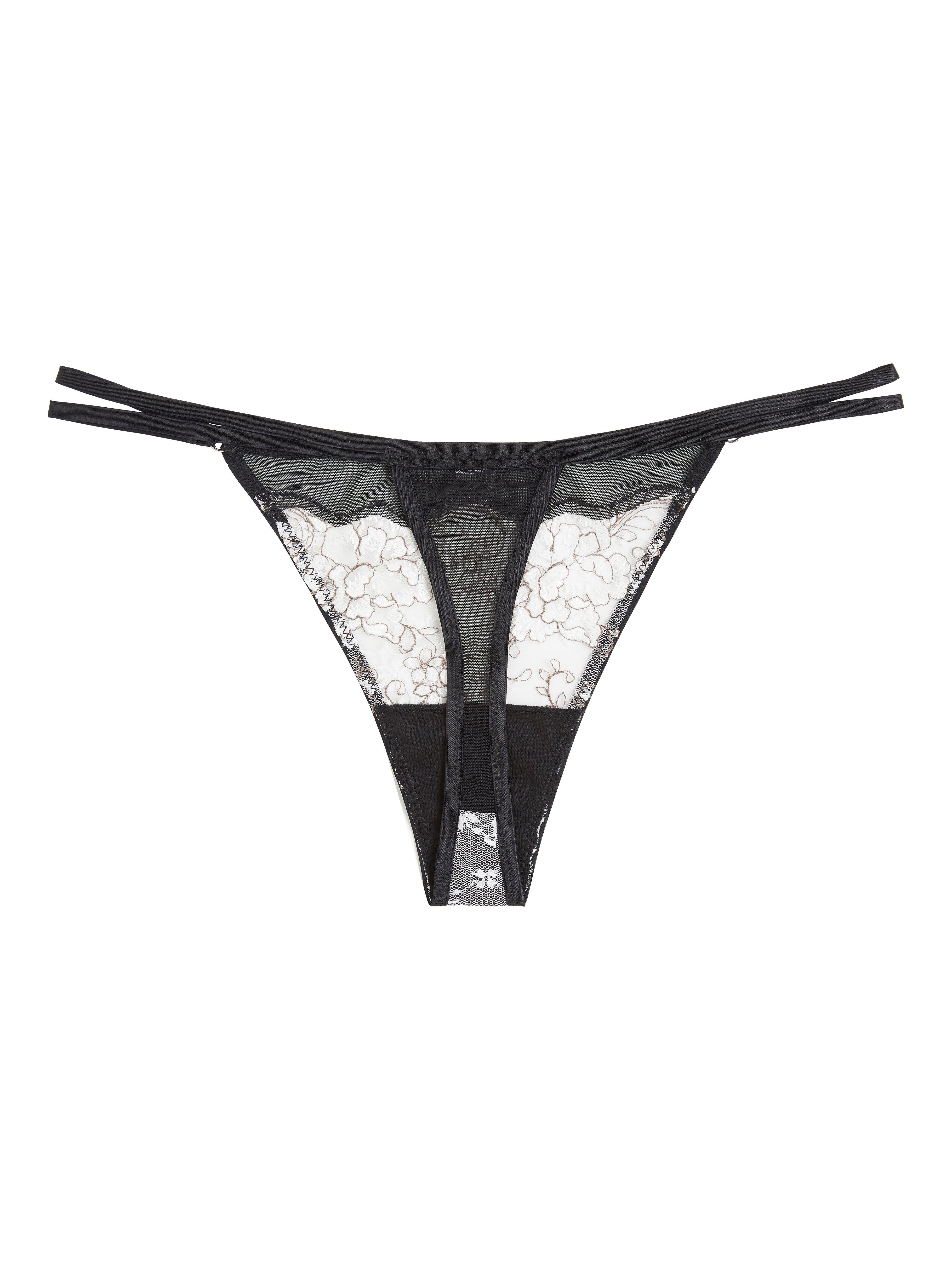 Thong Low - Lingerie - White