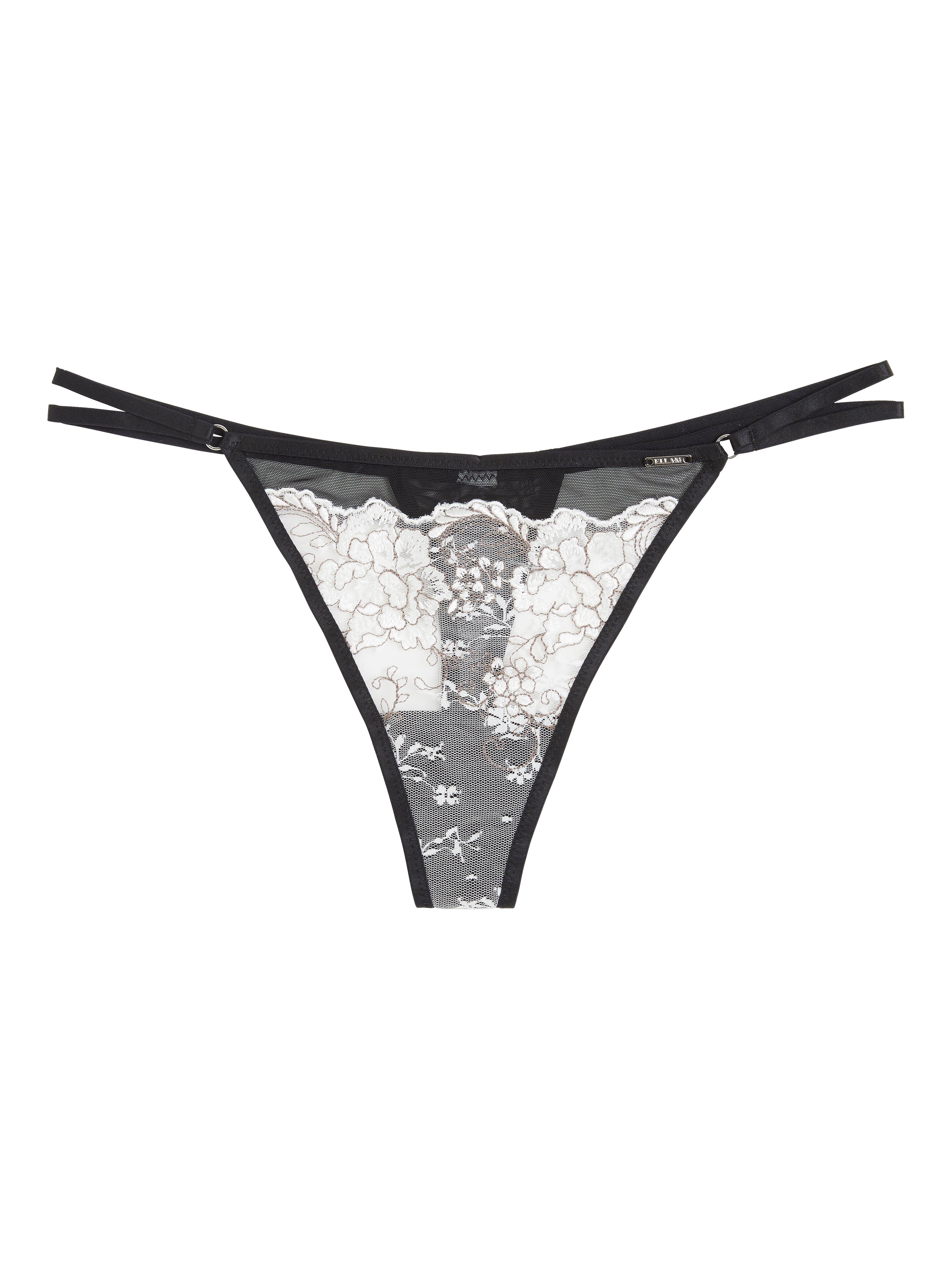 Thong Low - Lingerie - White