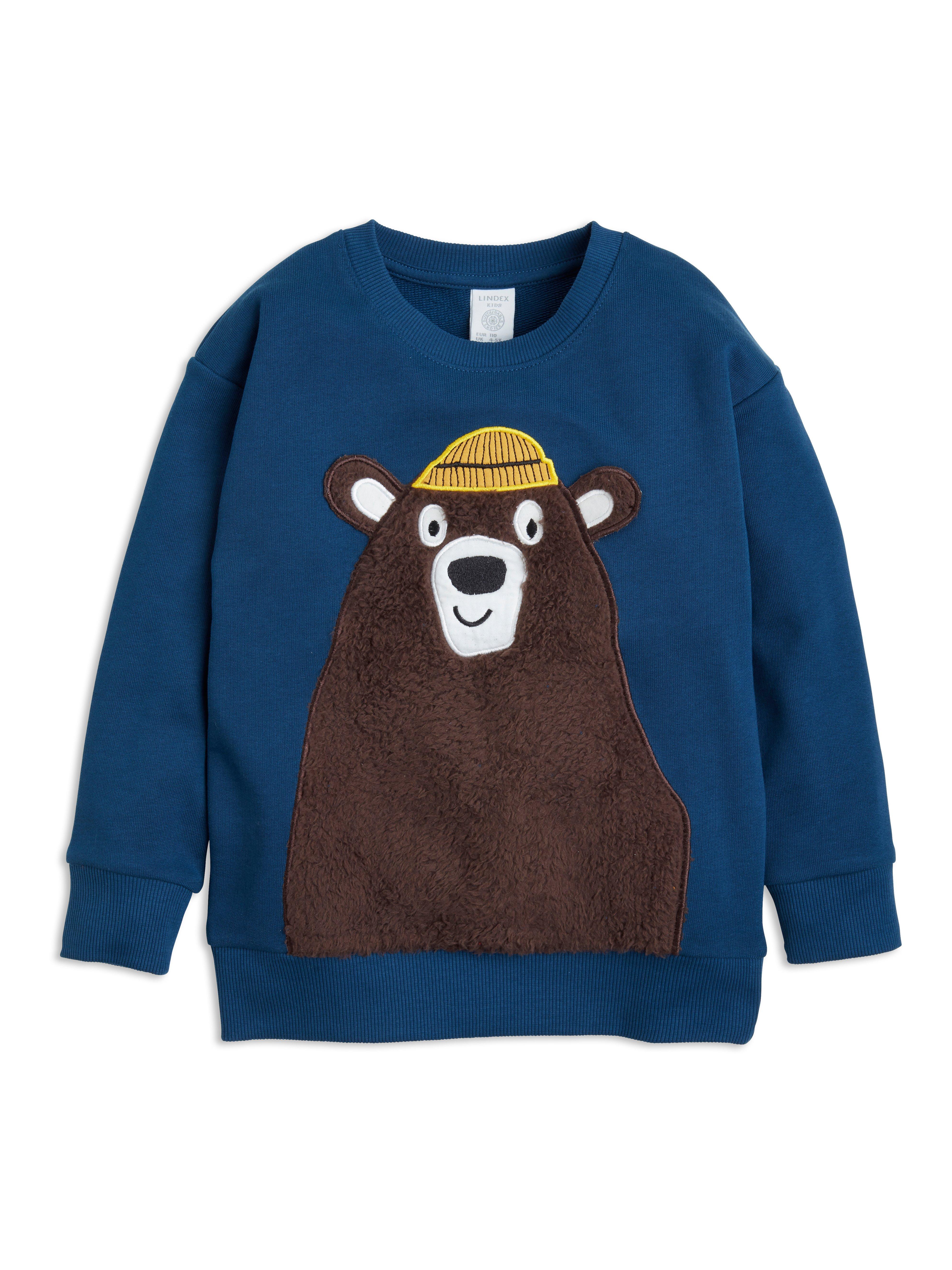 Sweatshirt - Barn - Blå