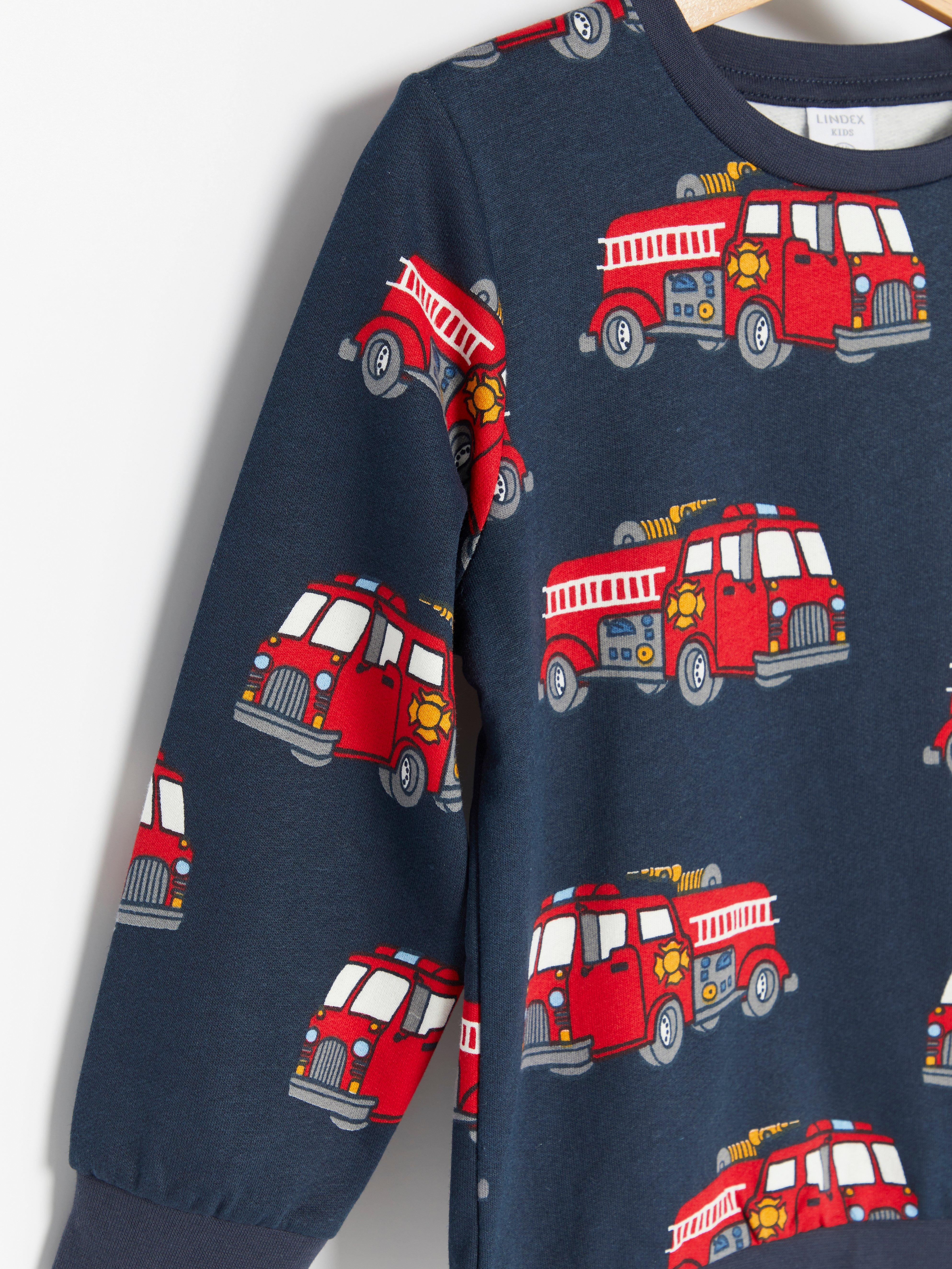 Sweatshirt - Barn - Blå