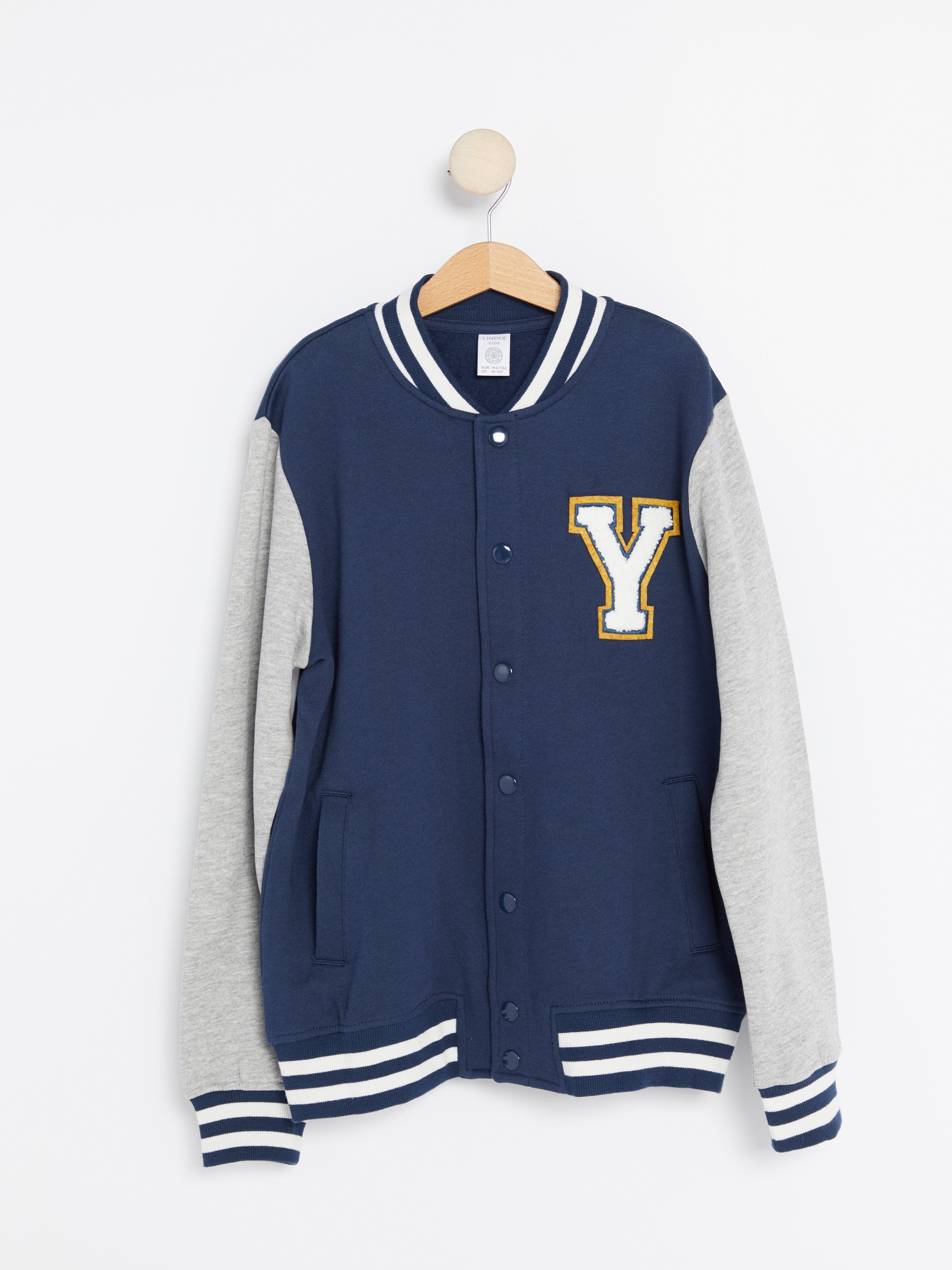 Baseball Jacket - Kids Wear - Grey