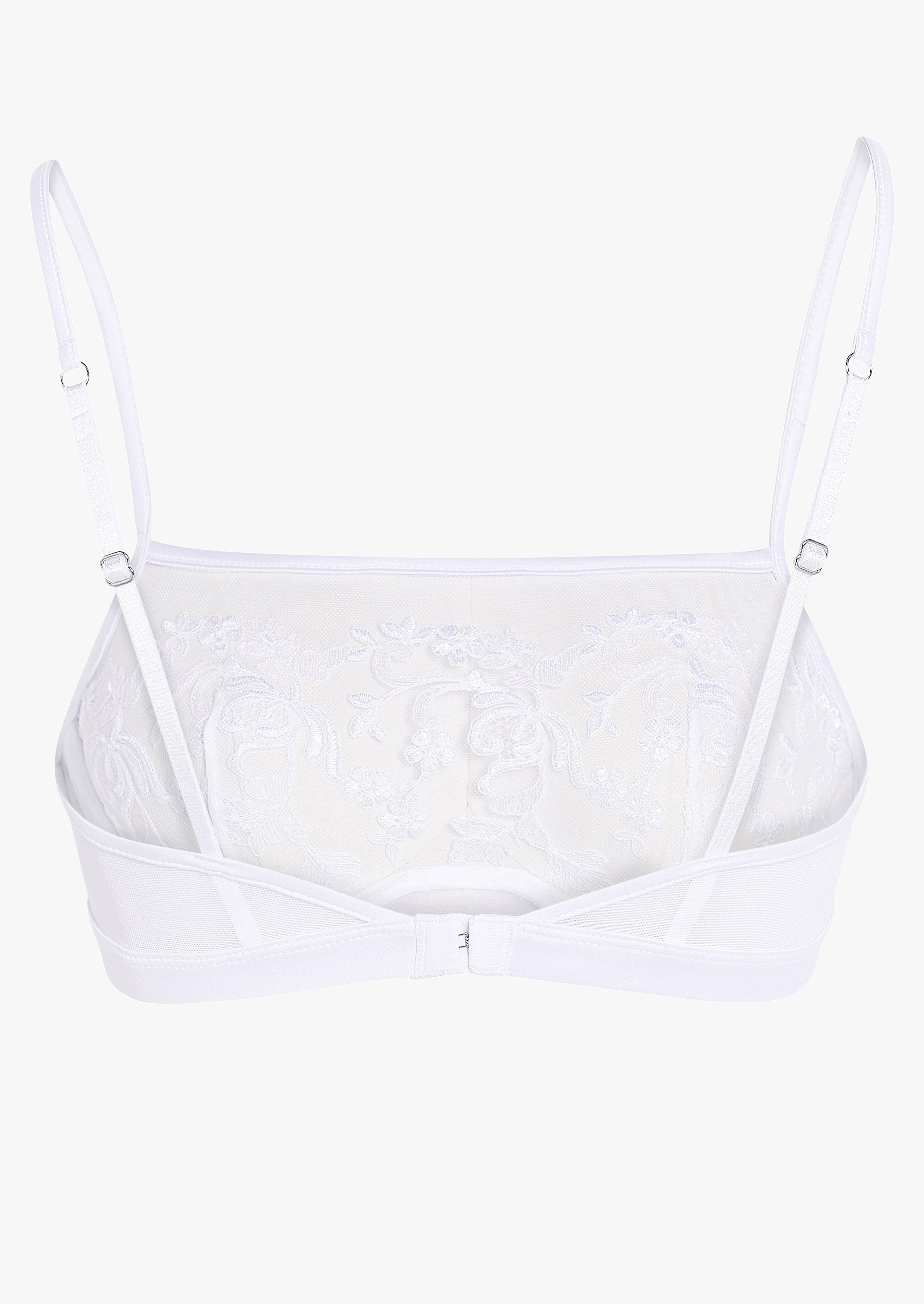 Bandeau Bra - Lingerie - White