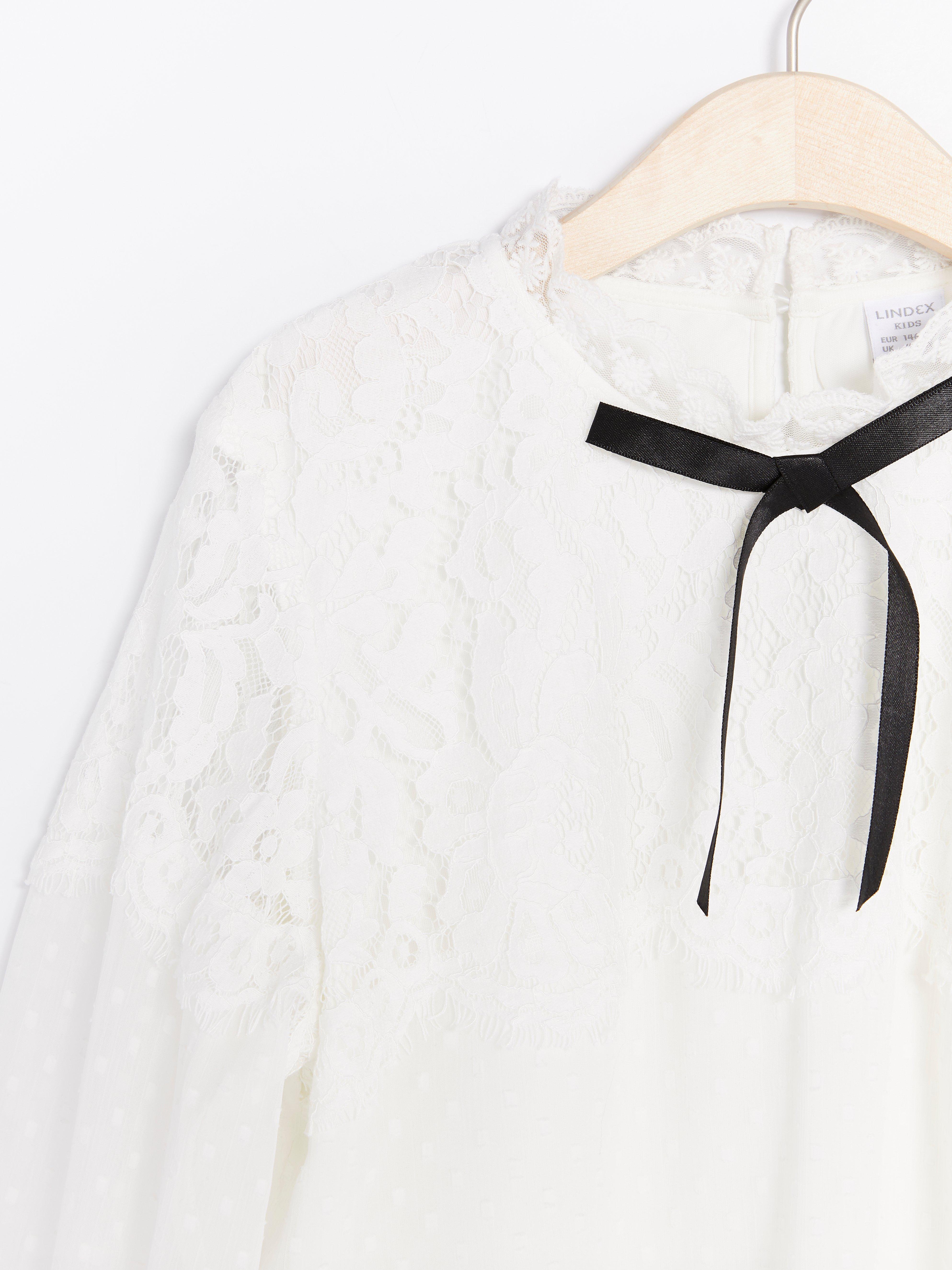 Blus - Barn - Vit
