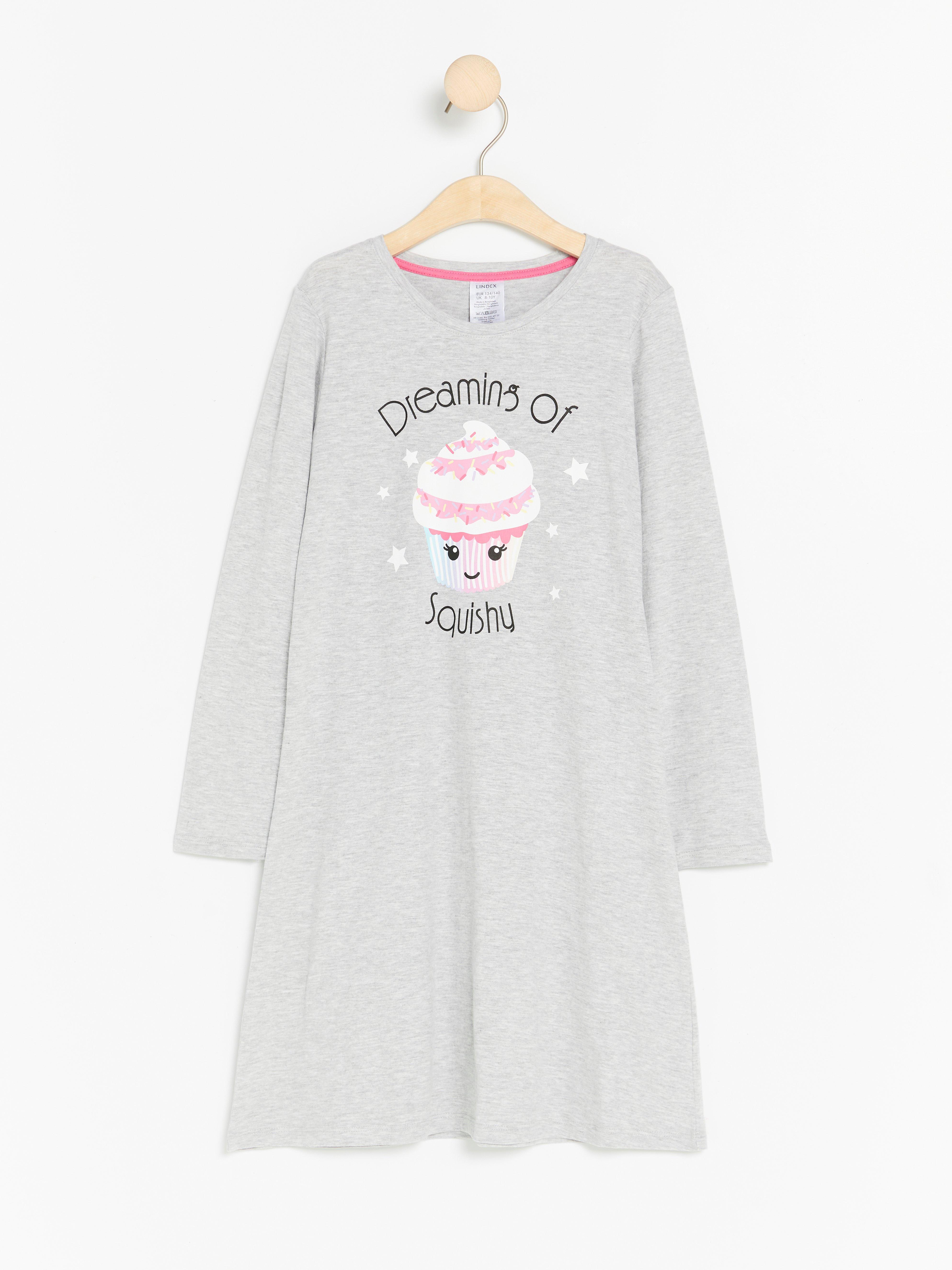 Nattlinne - Barn - Grå