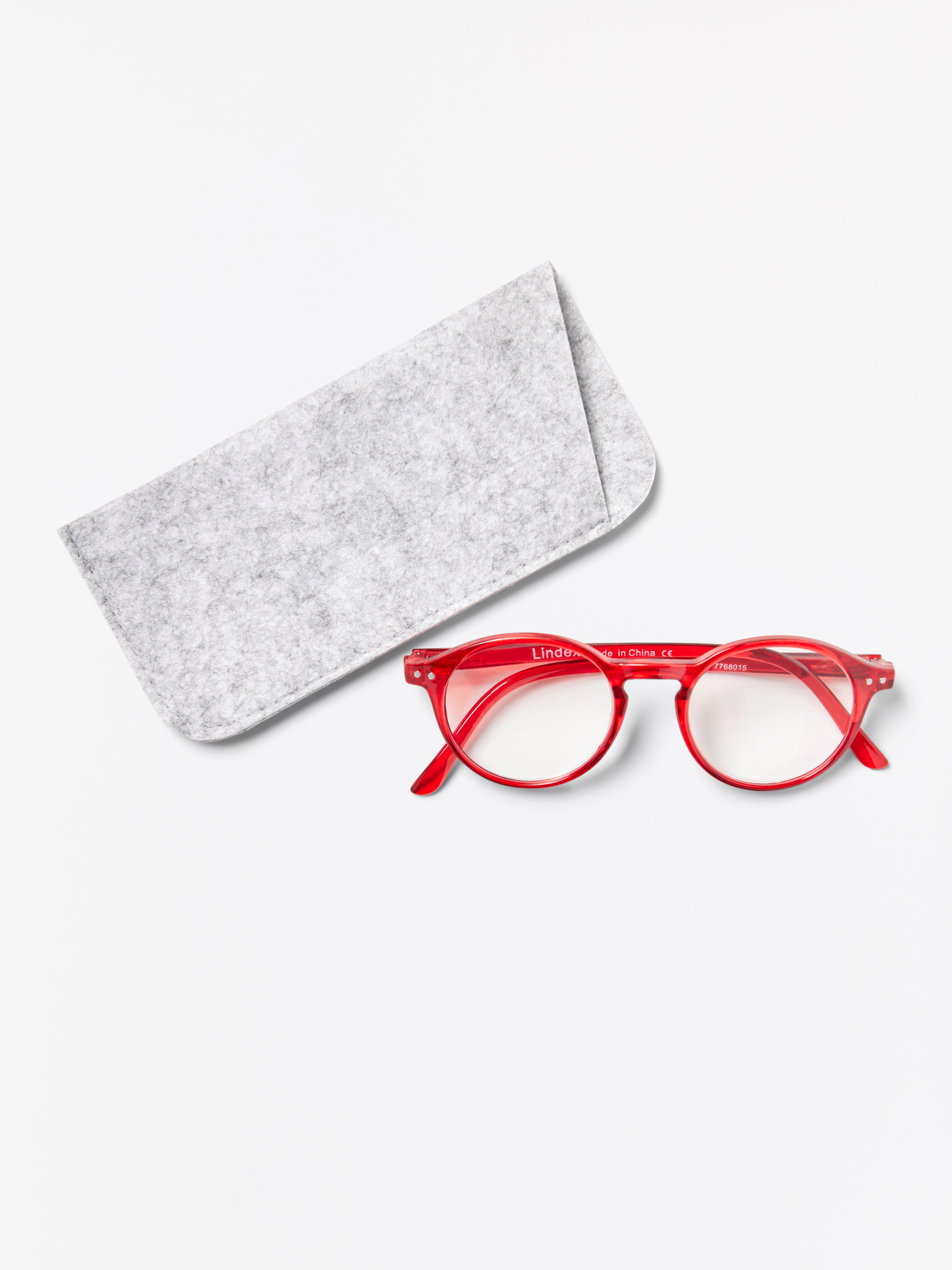 Läsglasögon - Dam - Röd