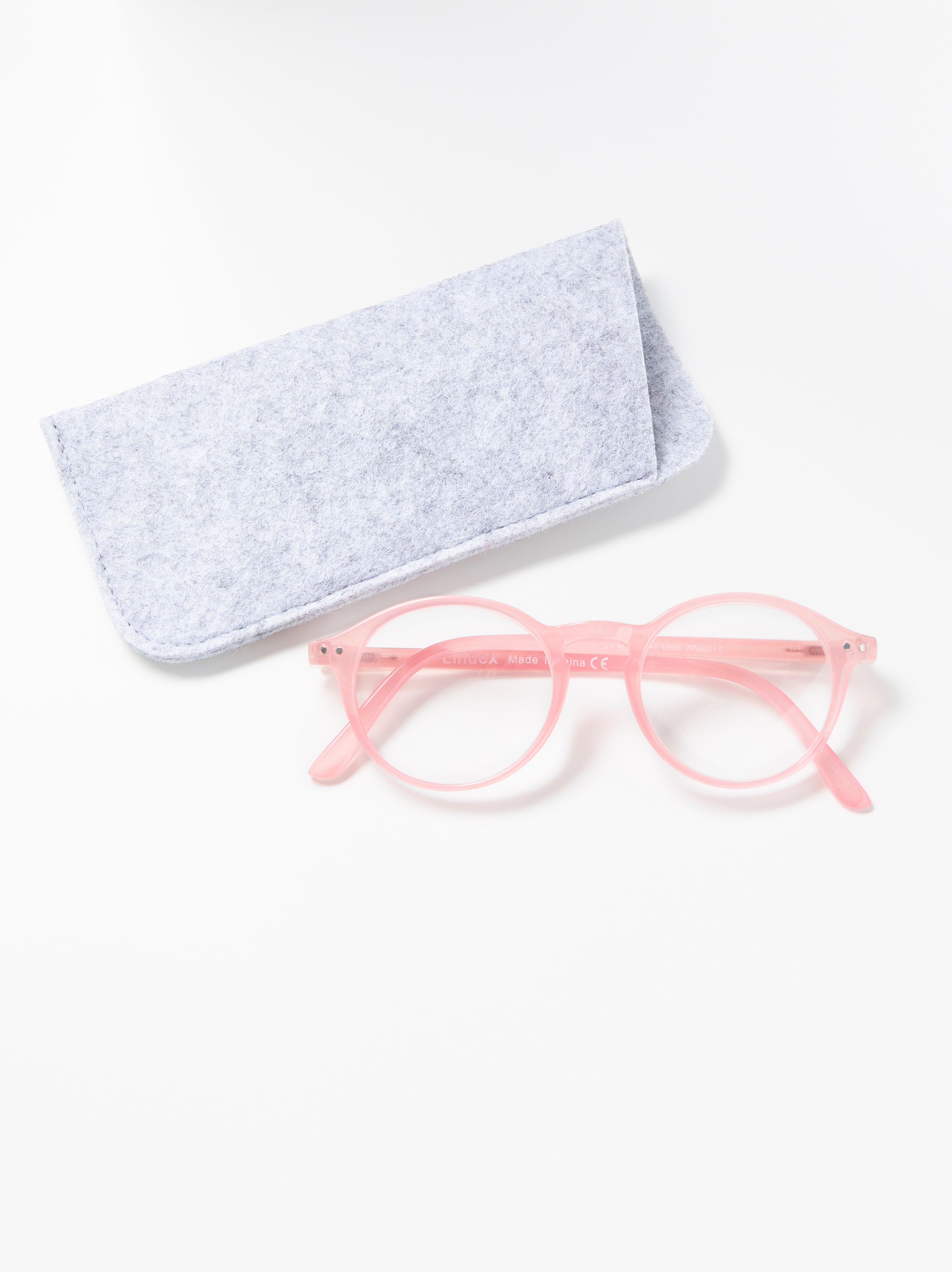 Round reading glasses