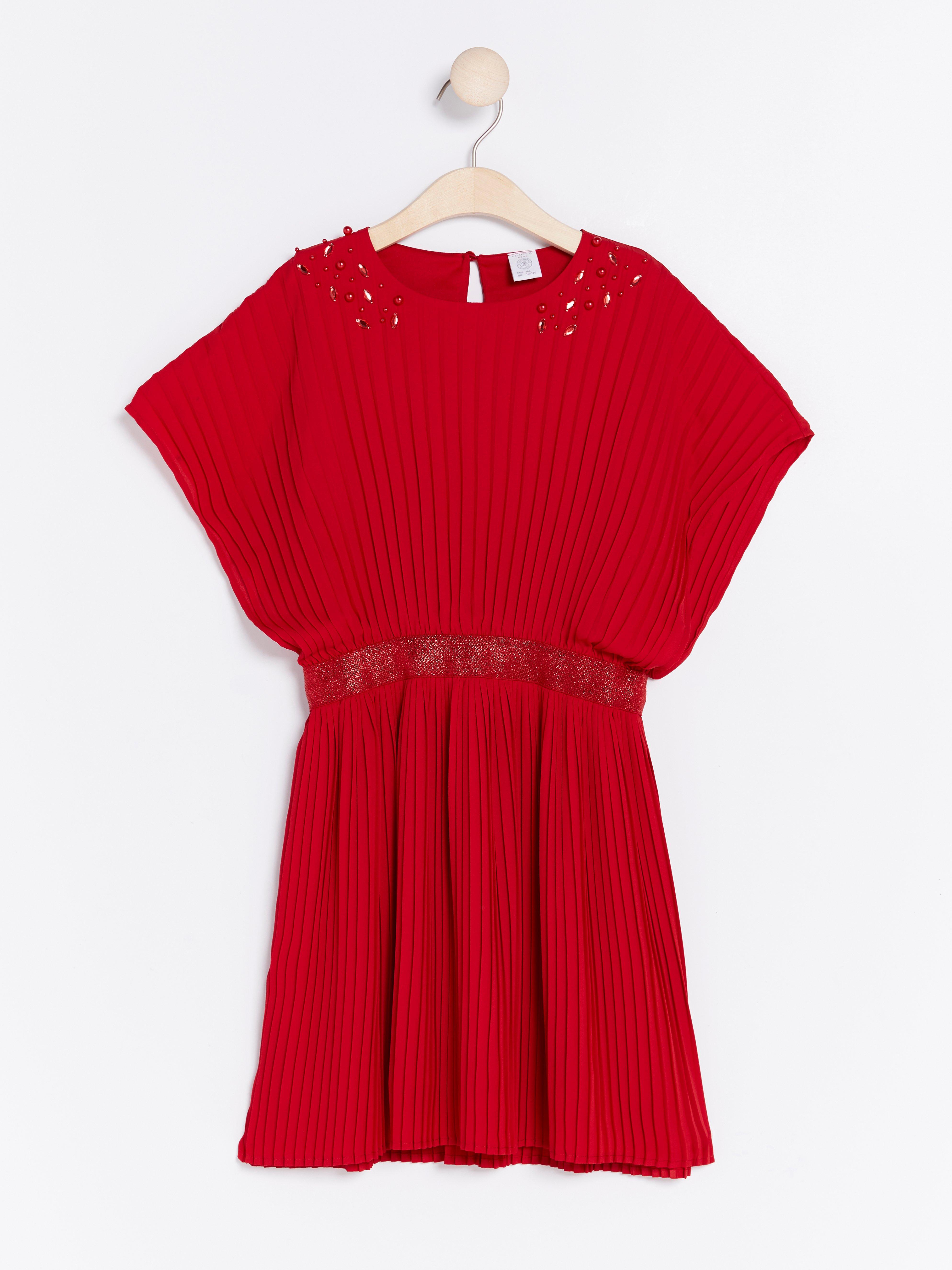 Klänning - Barn - Röd