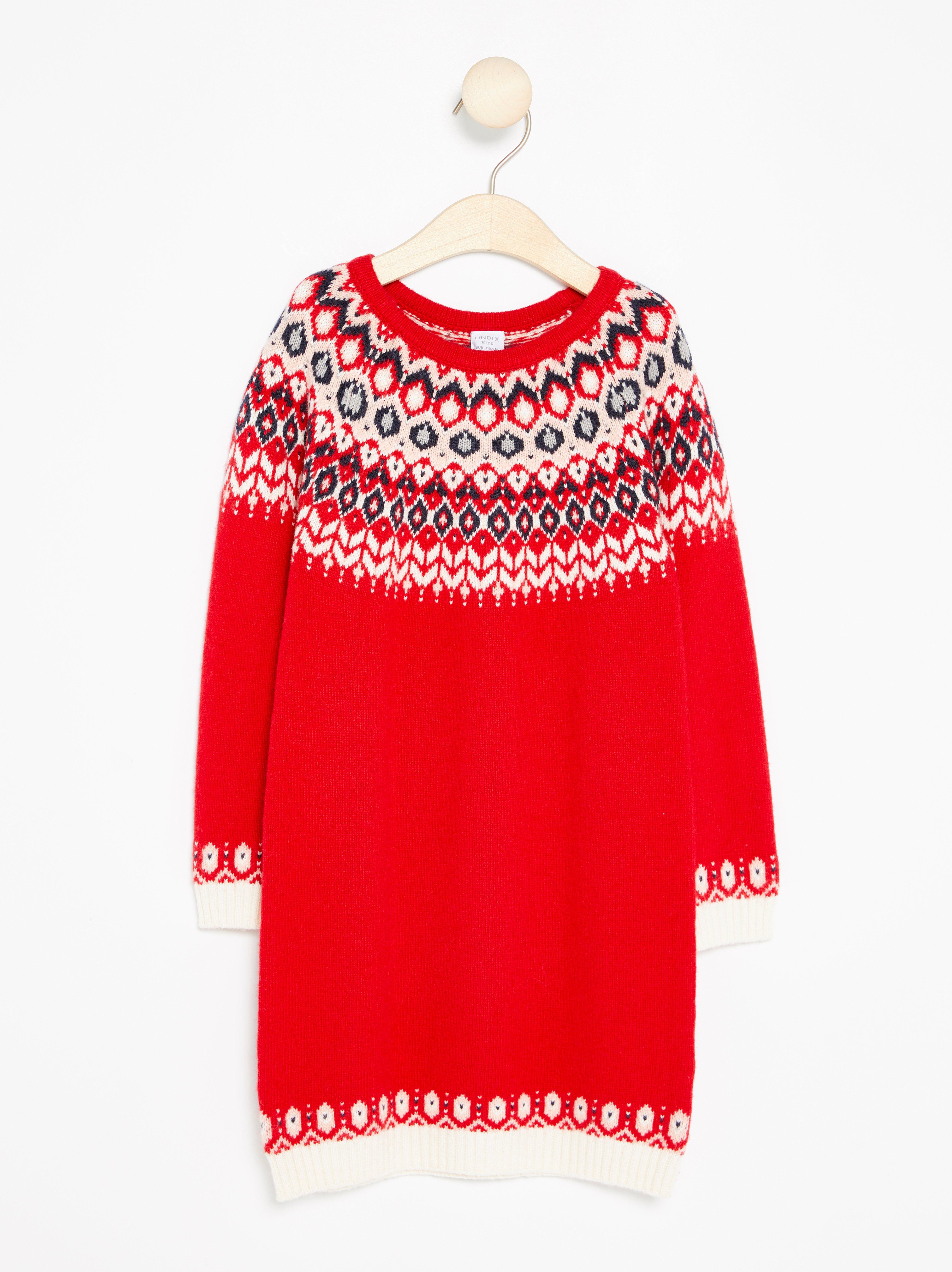 Klänning - Barn - Röd
