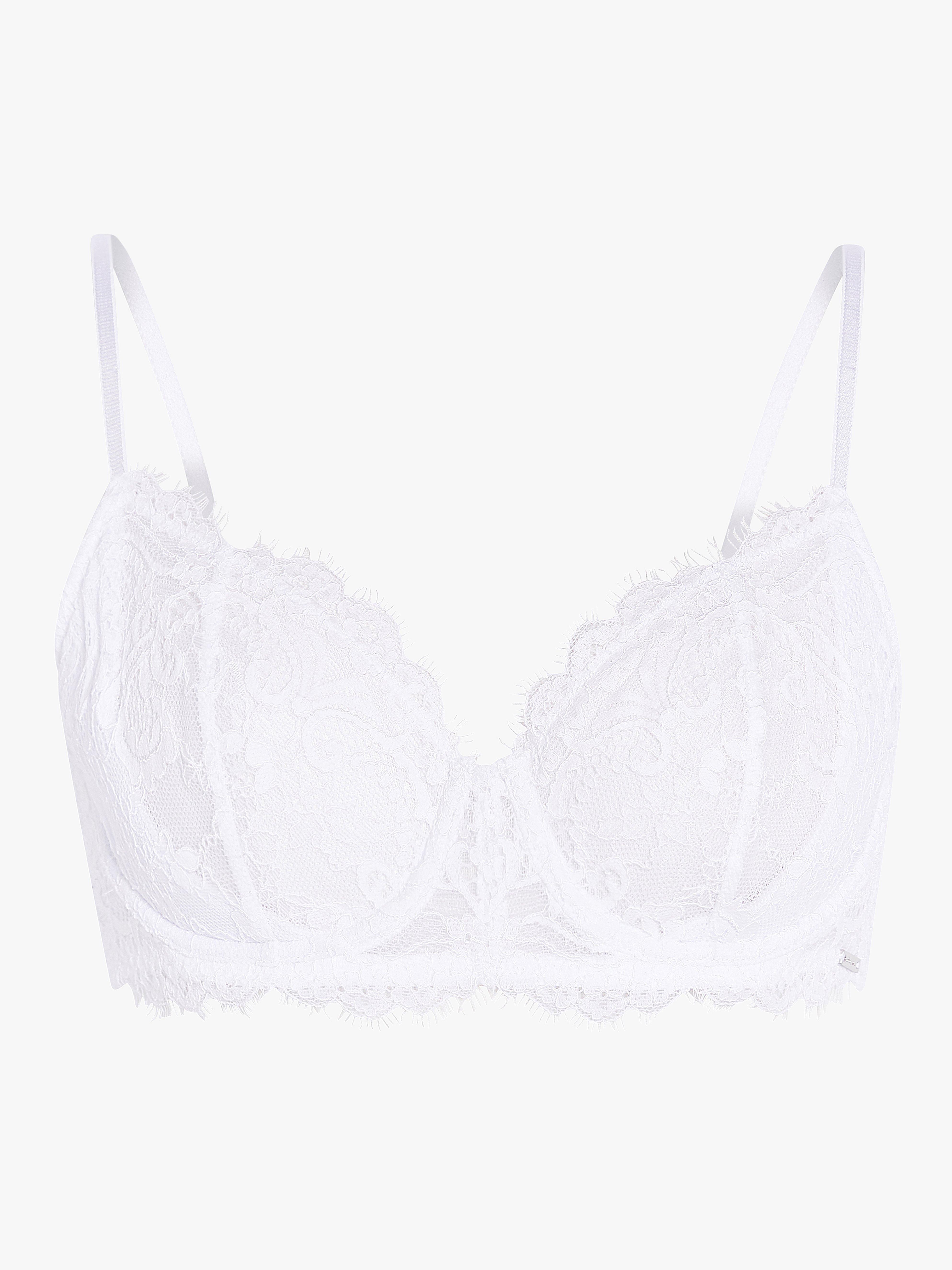 Toppauksettomat rintaliivit - Alusvaatteet - Valkoinen