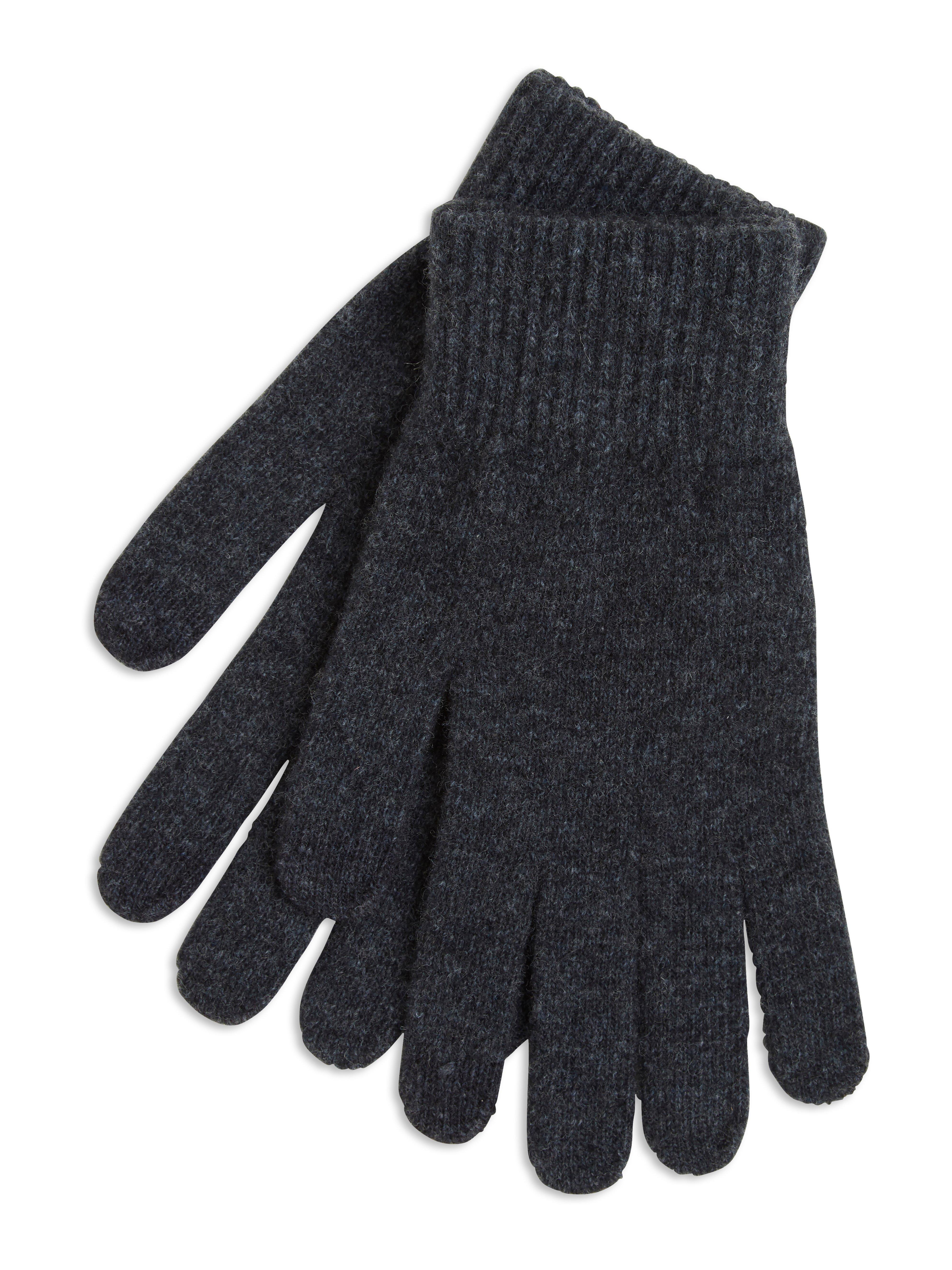 grey touch screen gloves