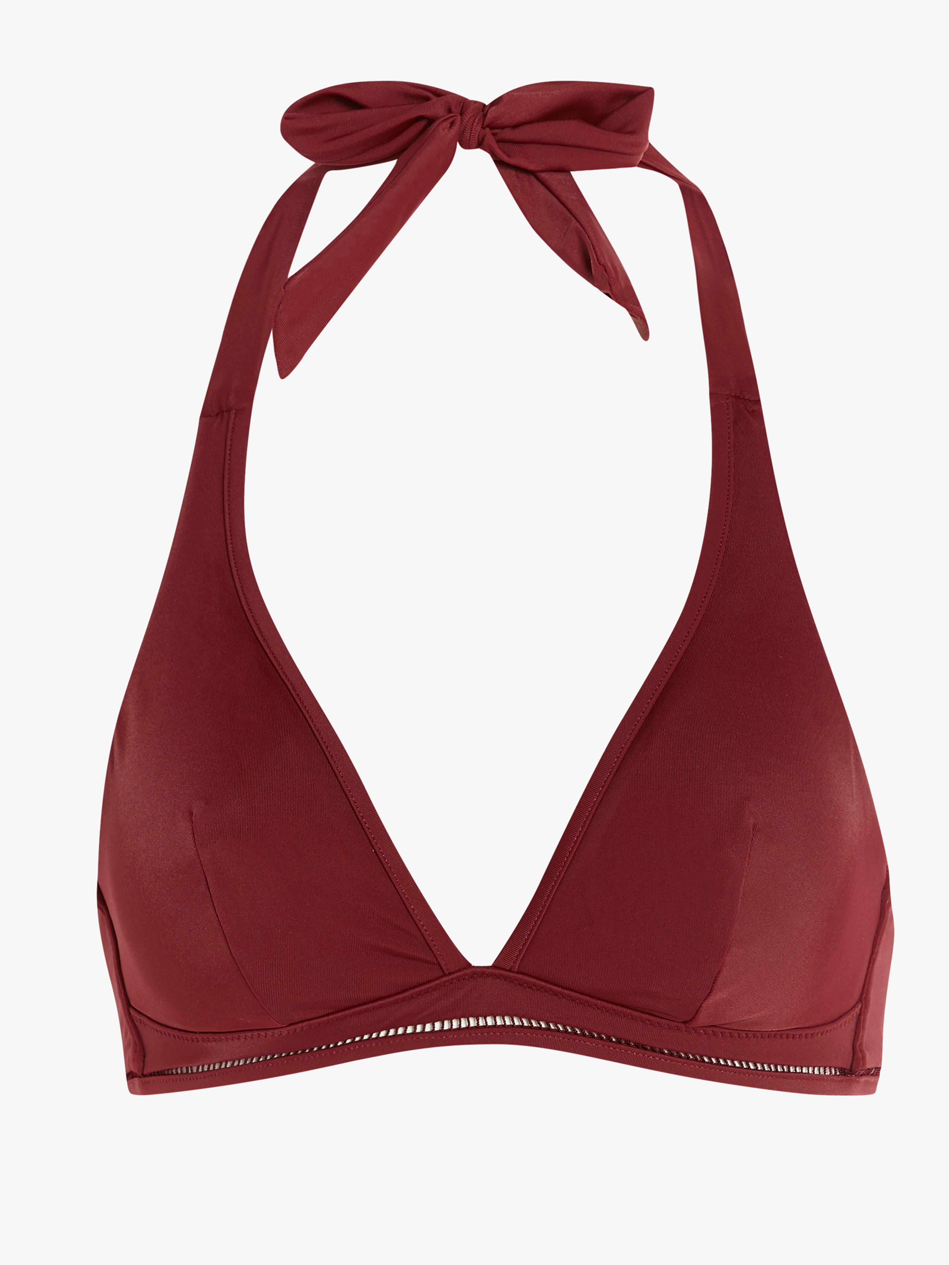 Triangle Bra - Lingerie - Red