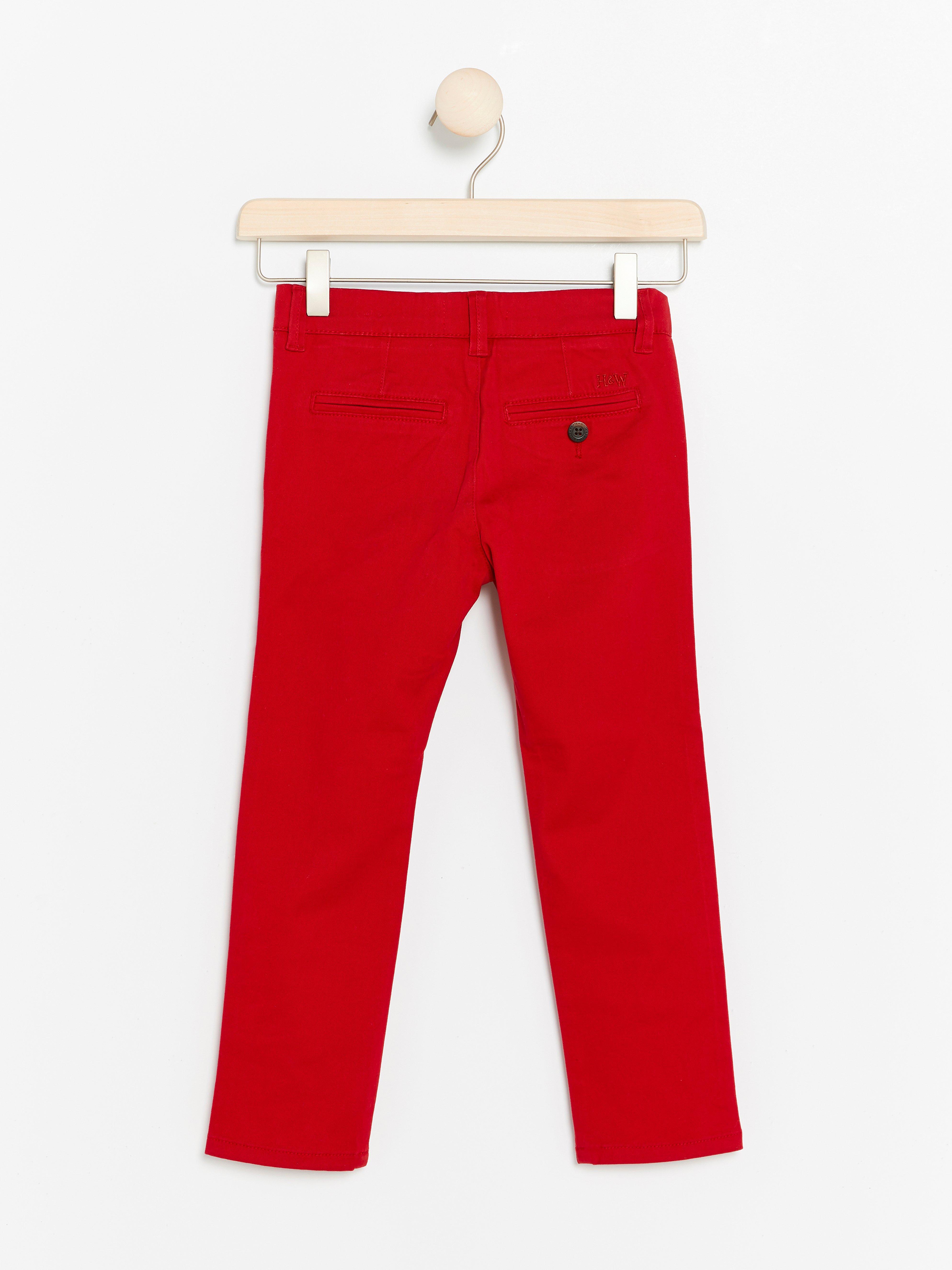 Chinos - Kids Wear - Red