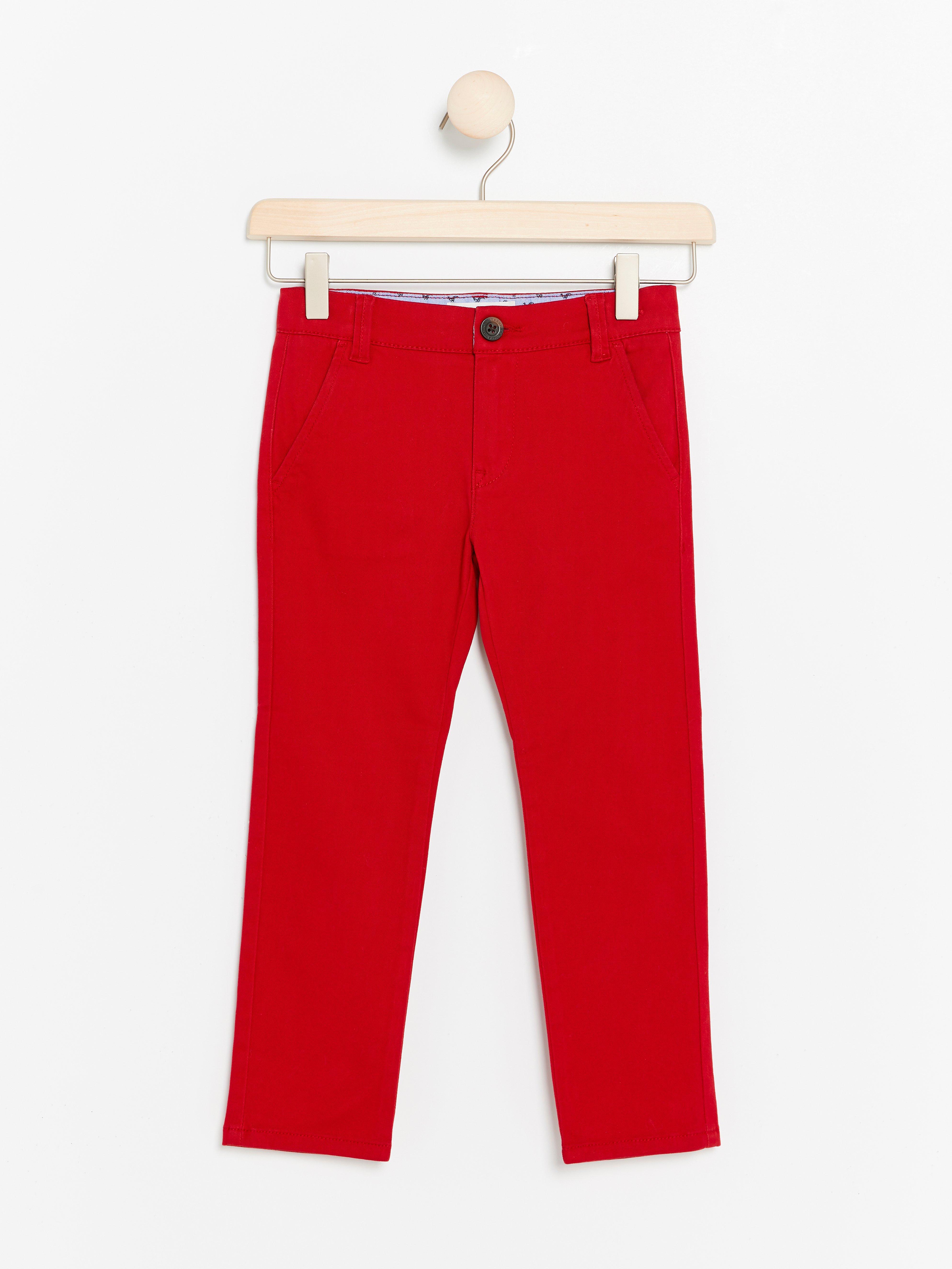 Chinos - Kids Wear - Red