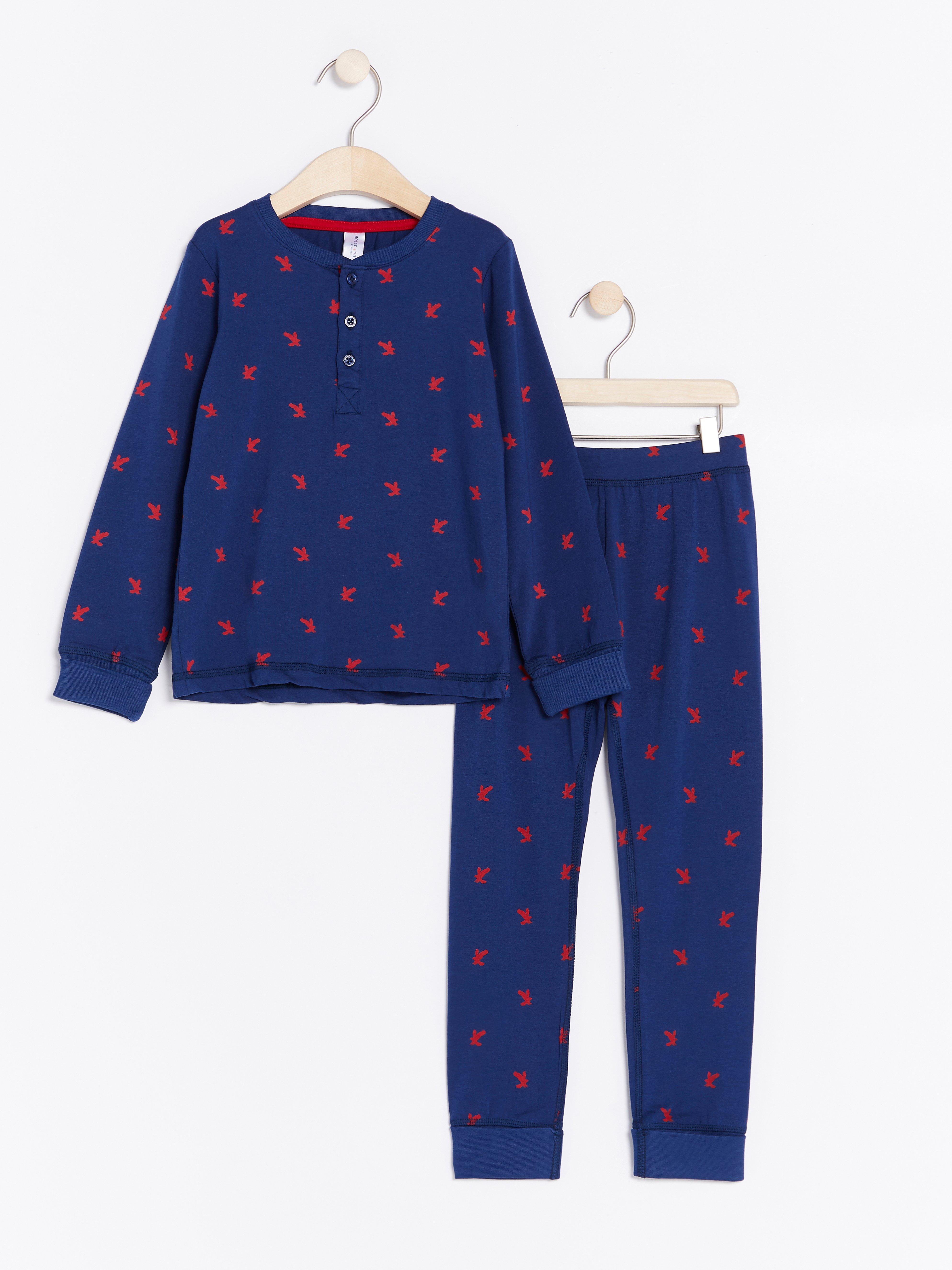 Pyjamassett - Barn - Blå