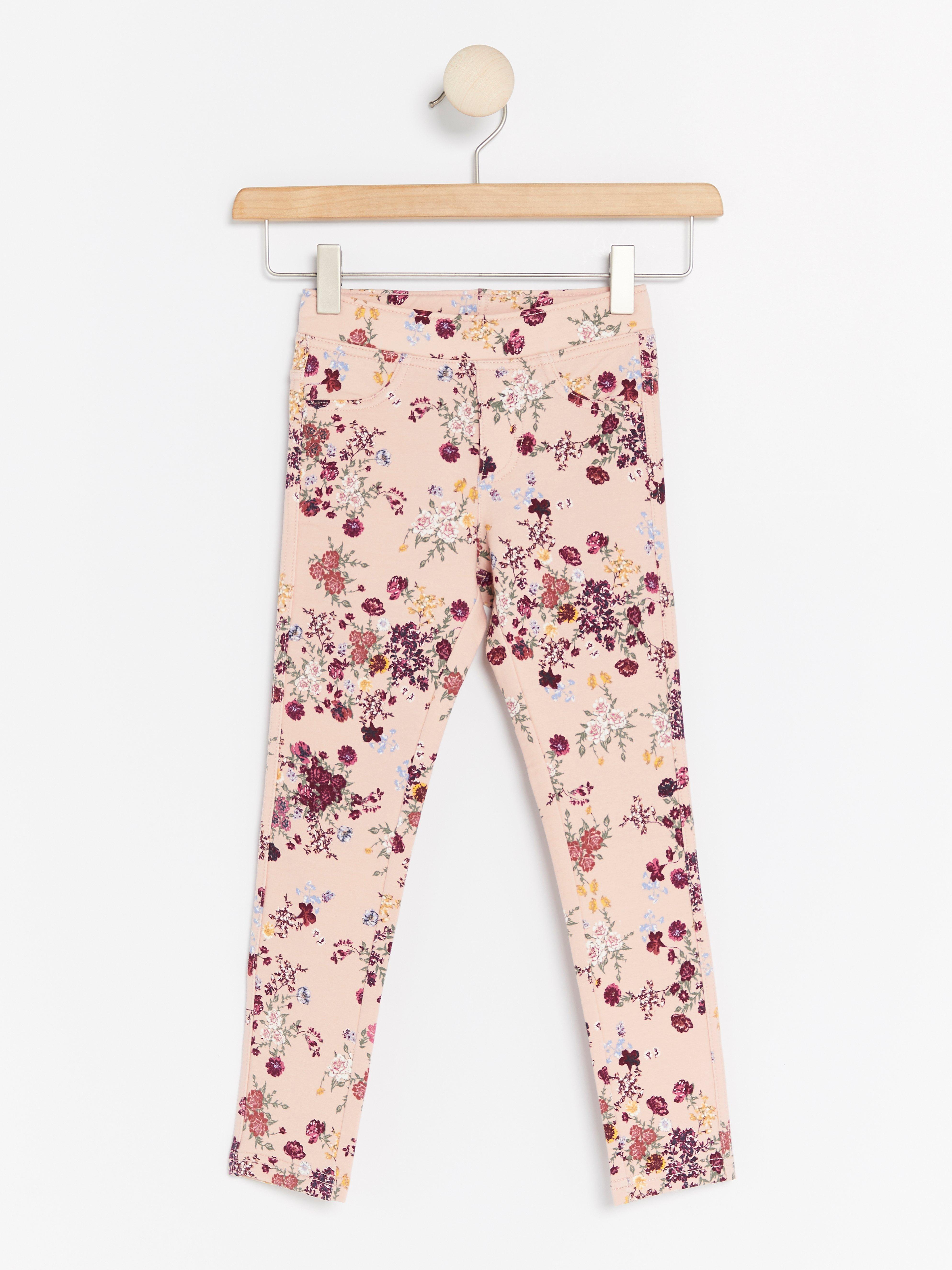 Floral Jeggings | Lindex UK