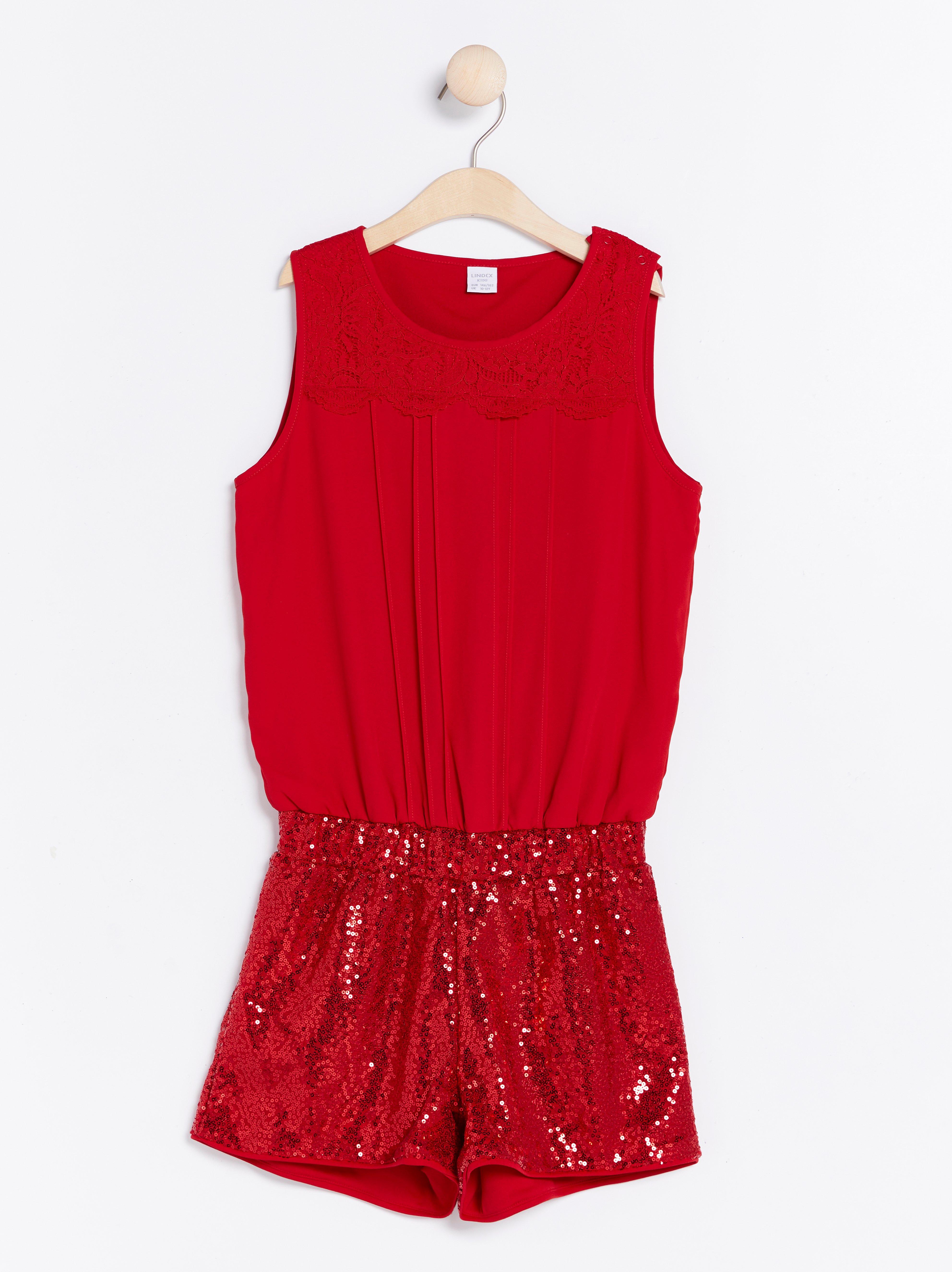Jumpsuit - Kids Wear - Red