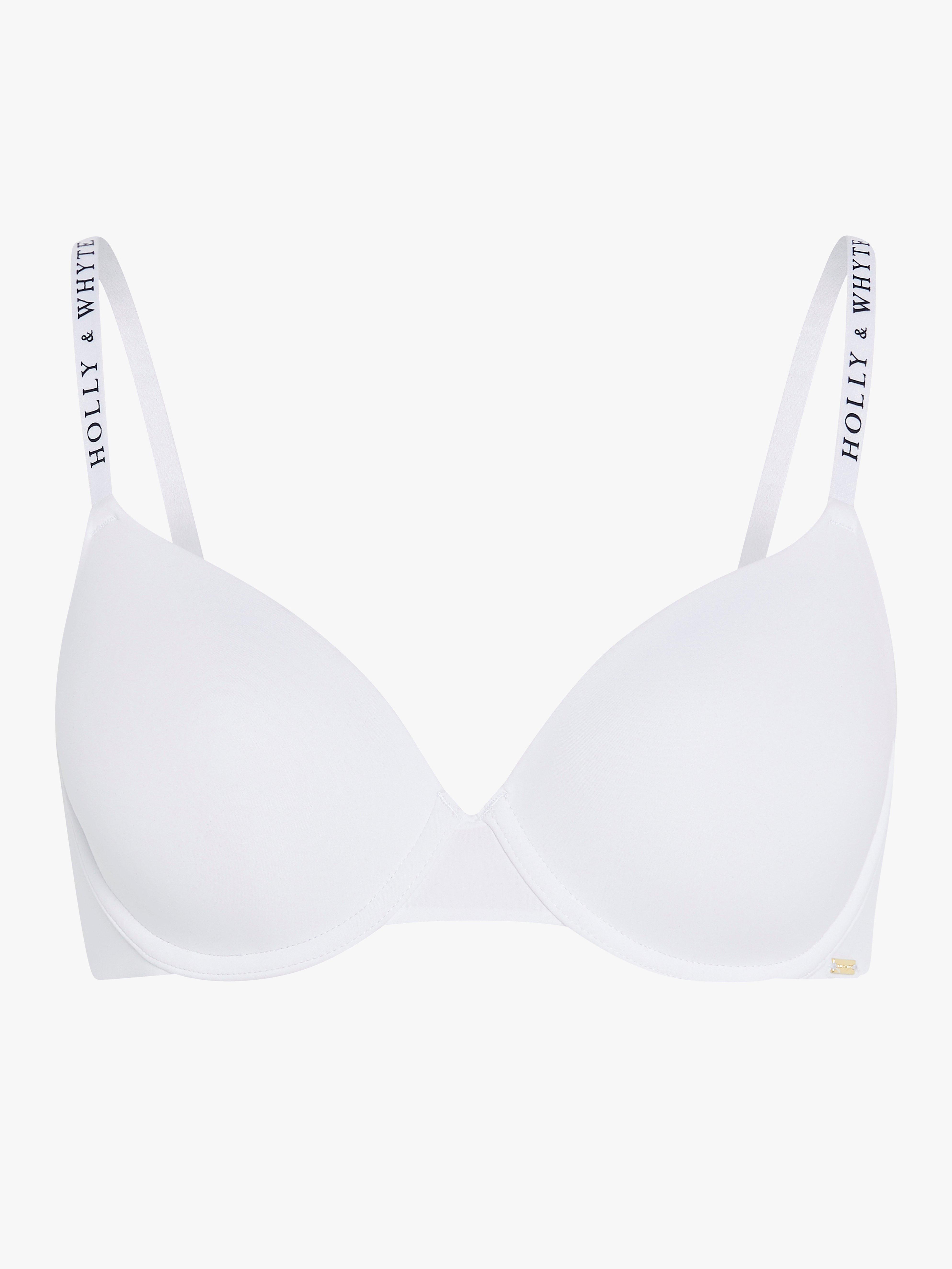 Lilja t-shirt-bh - Underkläder - Vit