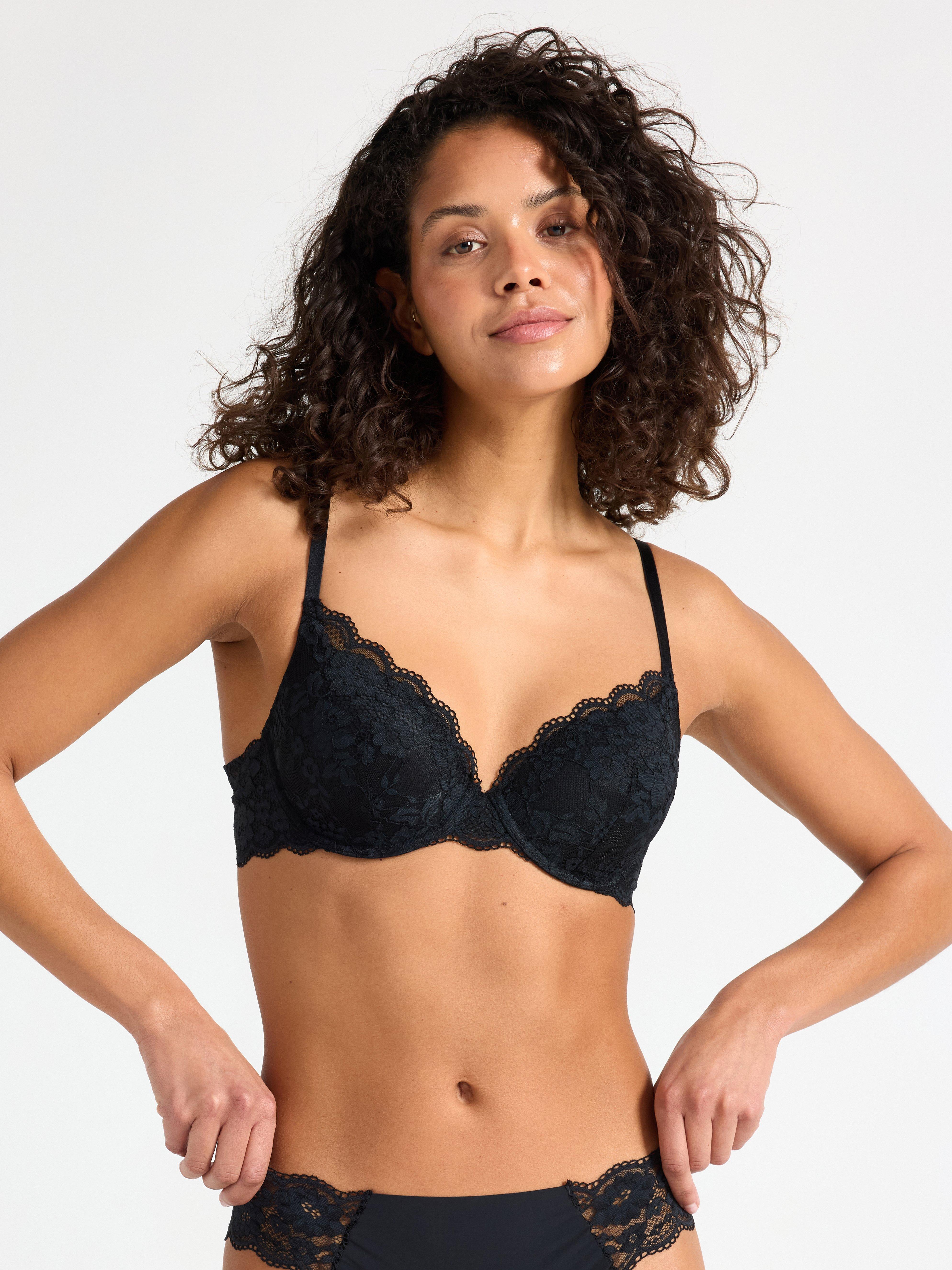 Lilja t-shirt bra with lace