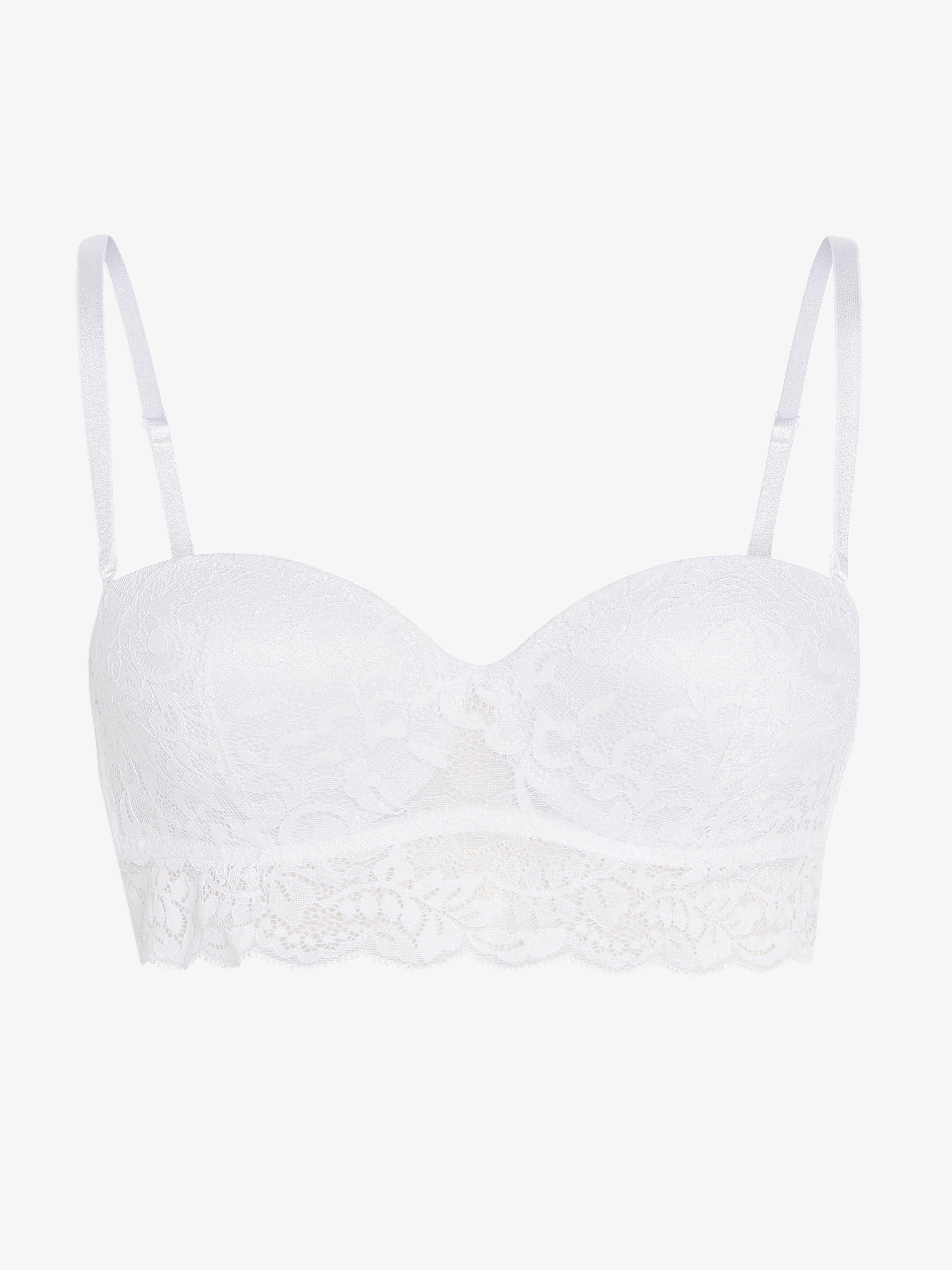 Björk Balconette Bra - Lingerie - White