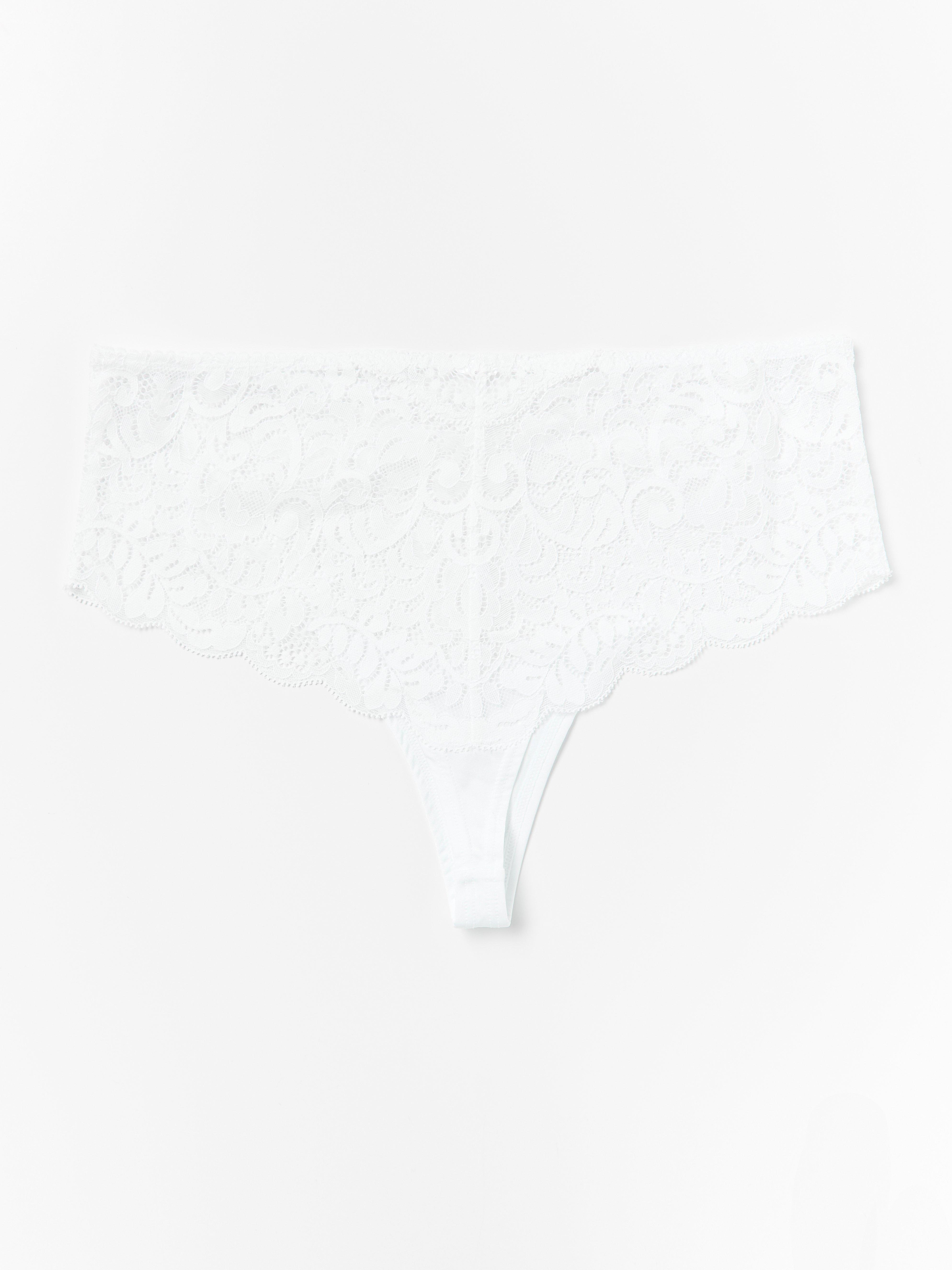 Thong Midi - Lingerie - White