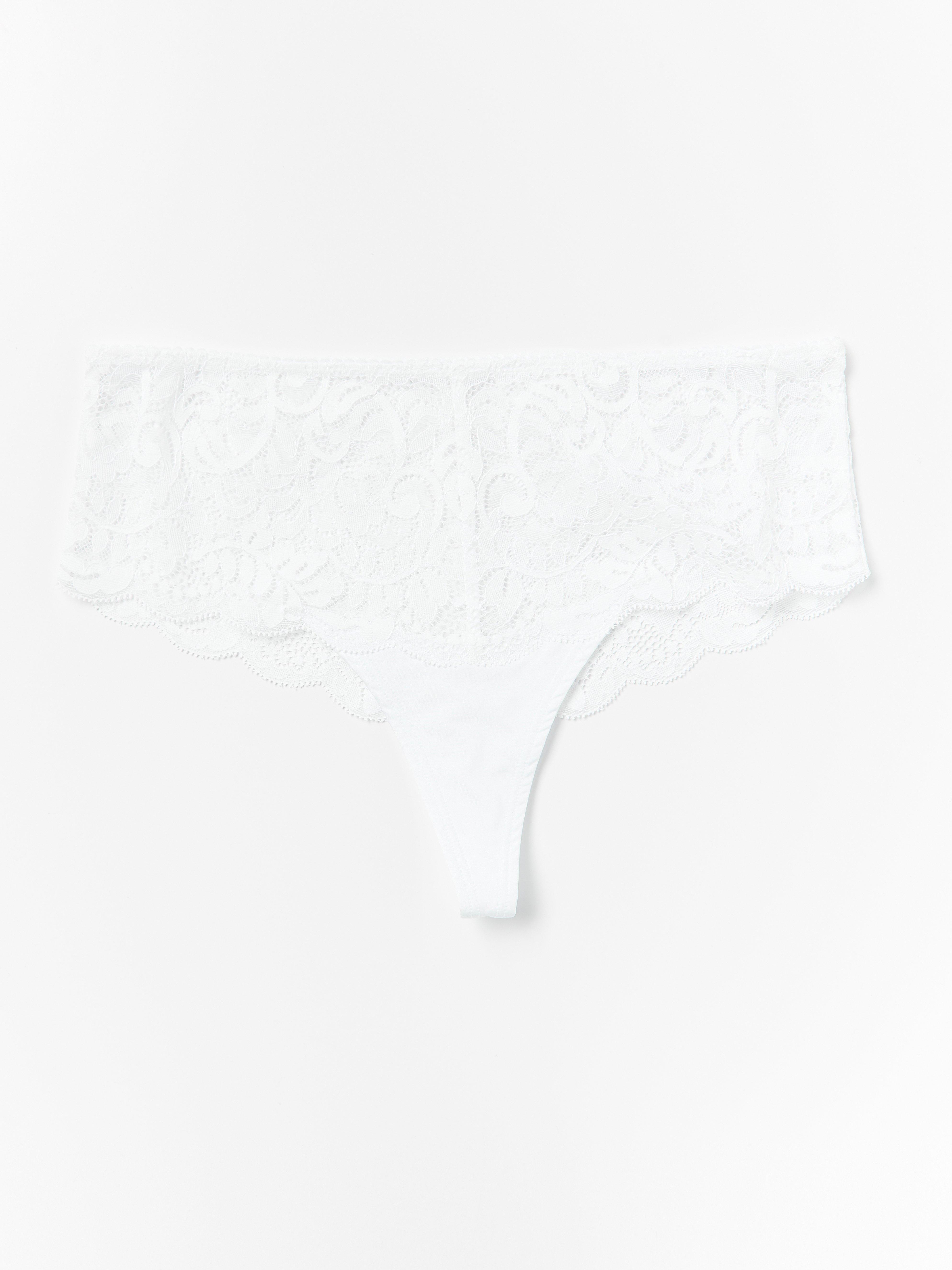 Thong Midi - Lingerie - White