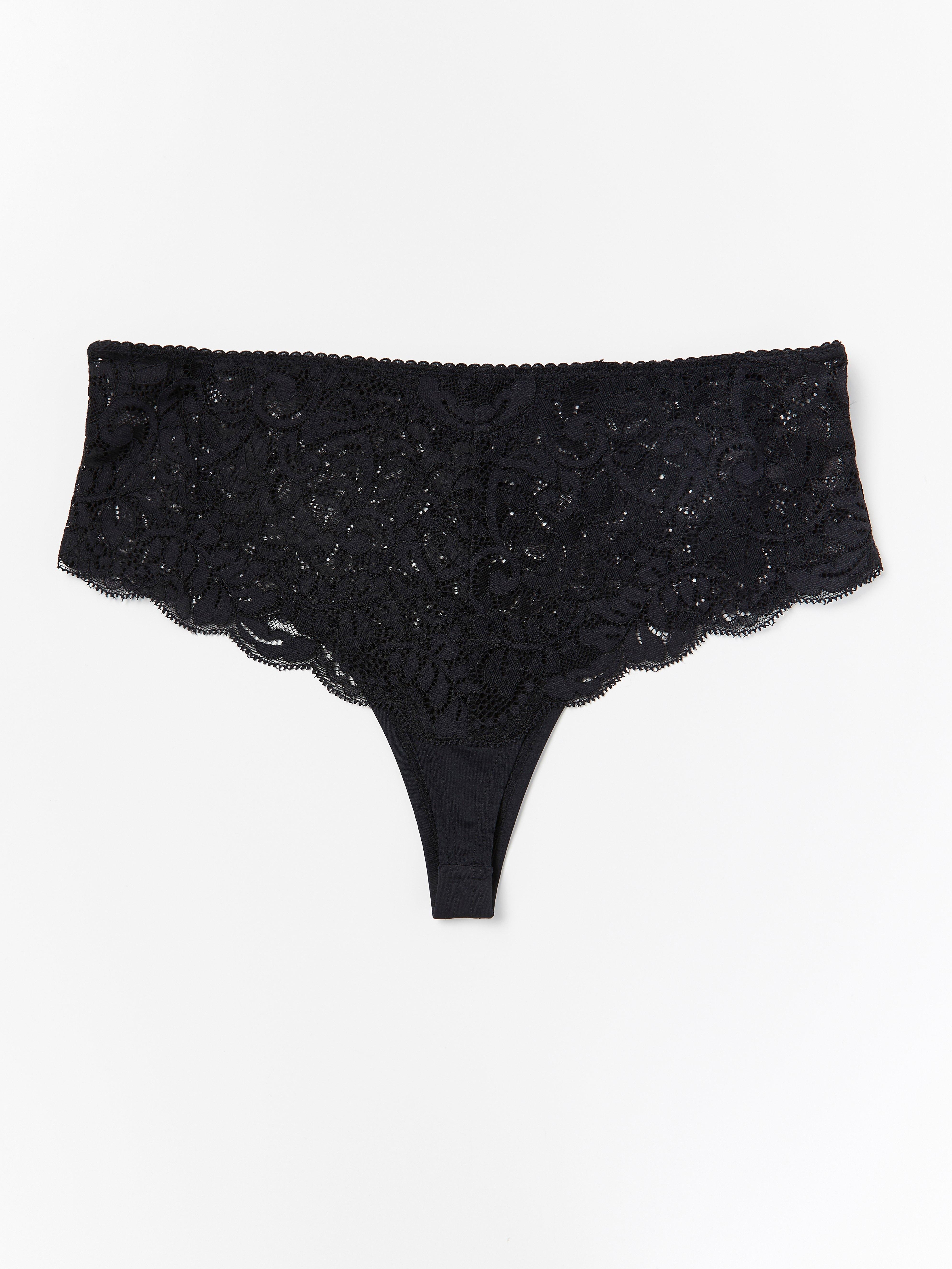 Thong Midi - Lingerie - Black
