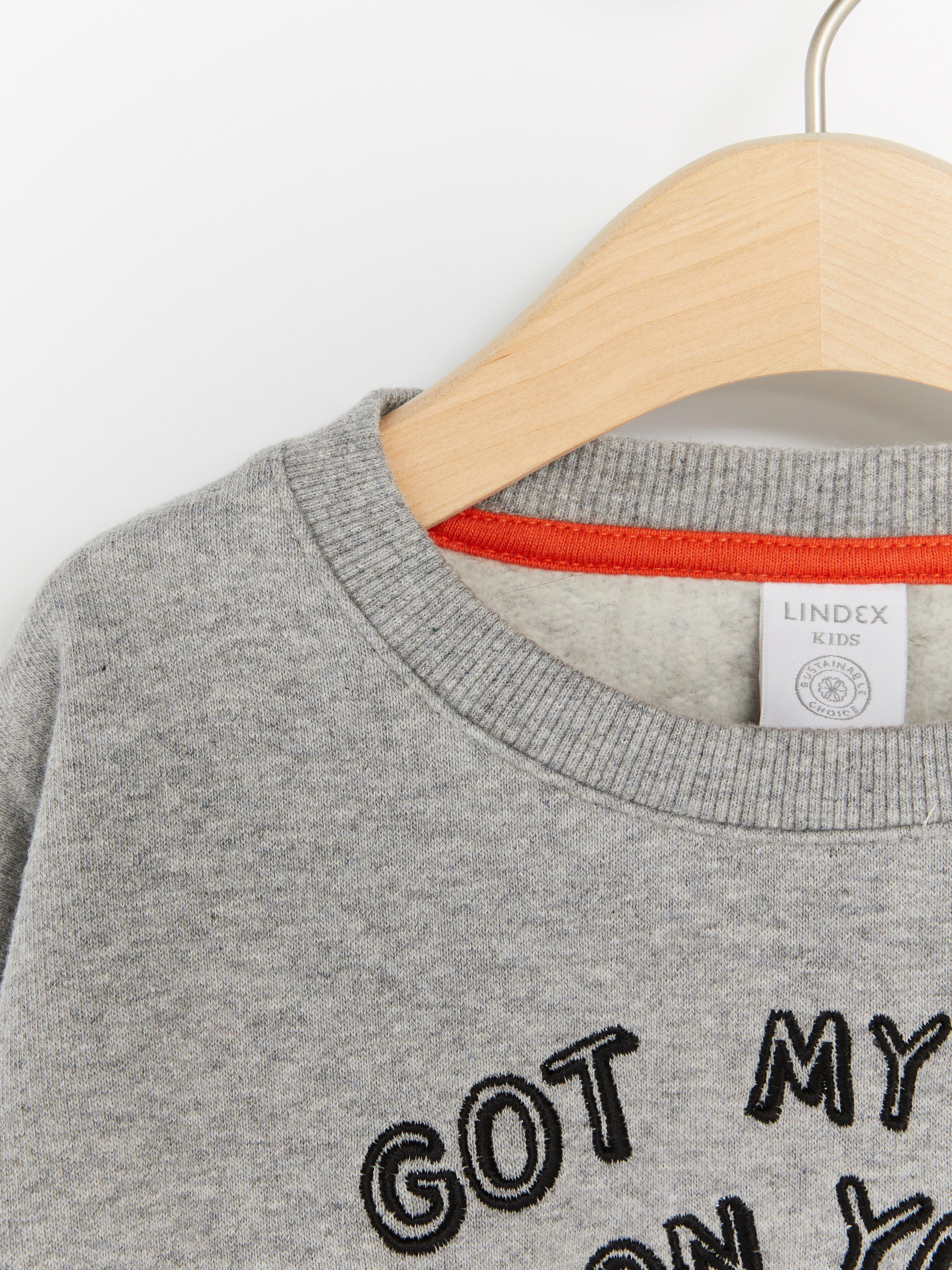 Sweatshirt - Kids Wear - Grey
