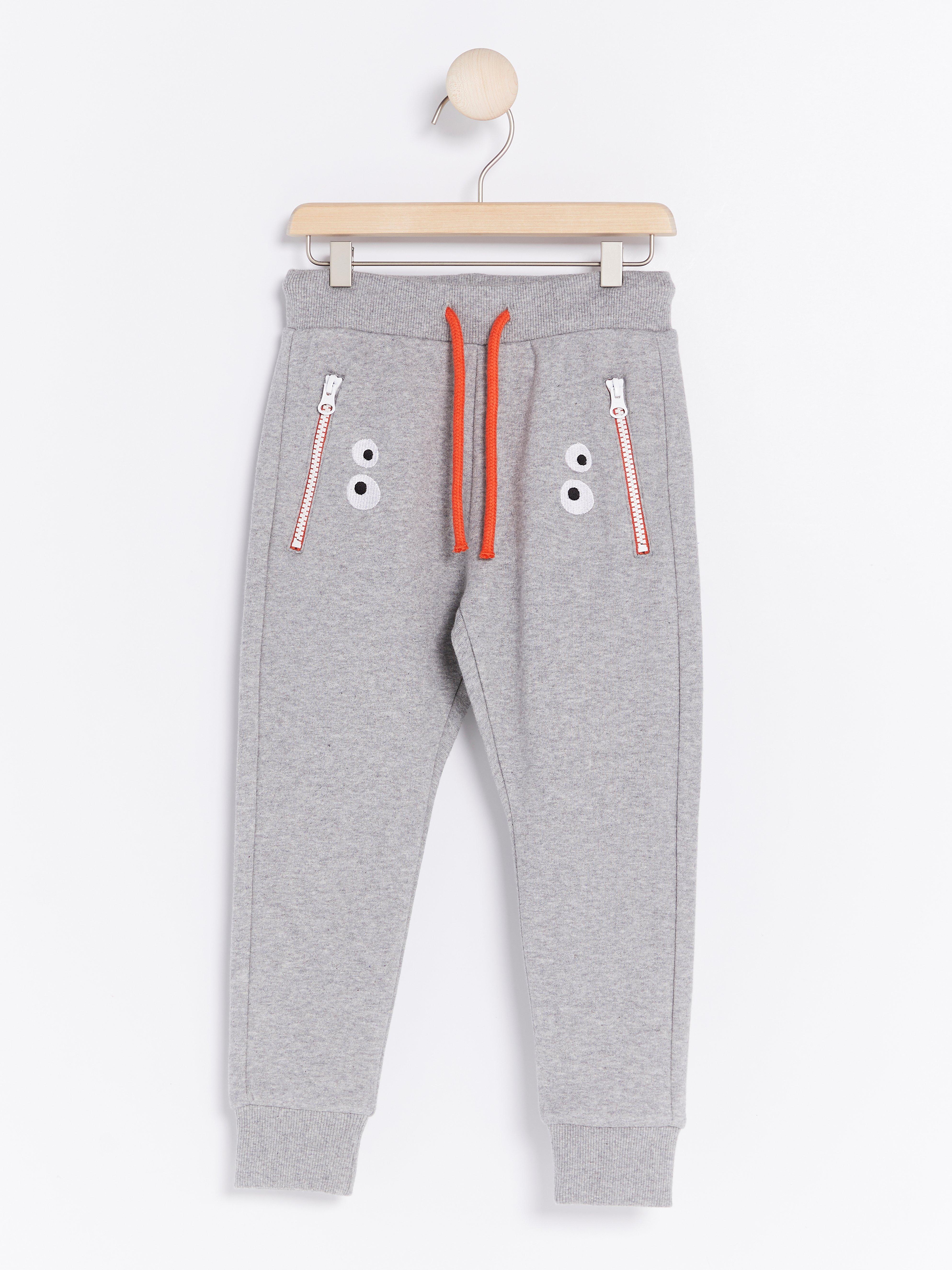 Sweatpants - Barn - Grå