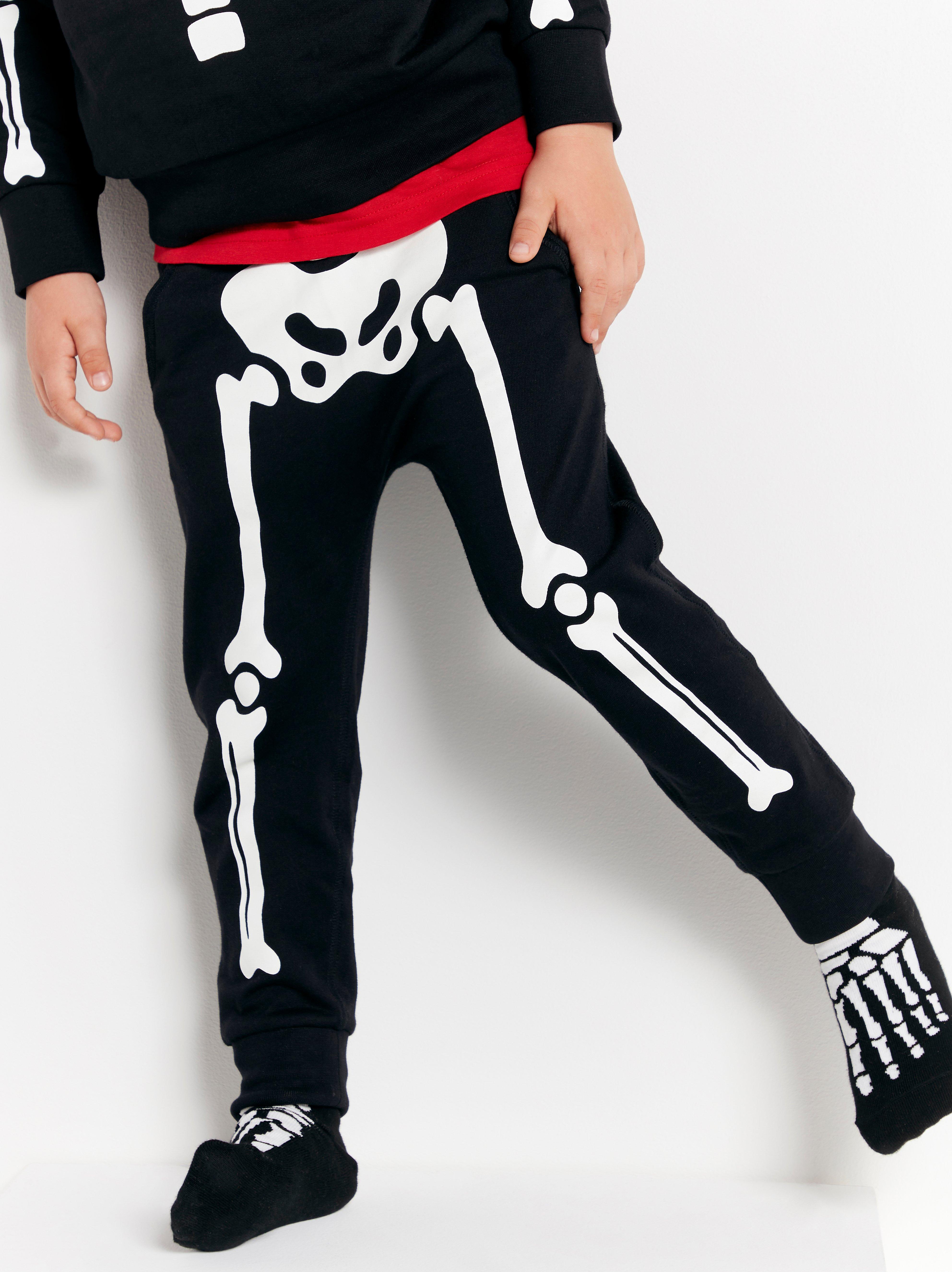 skeleton sweatpants women's