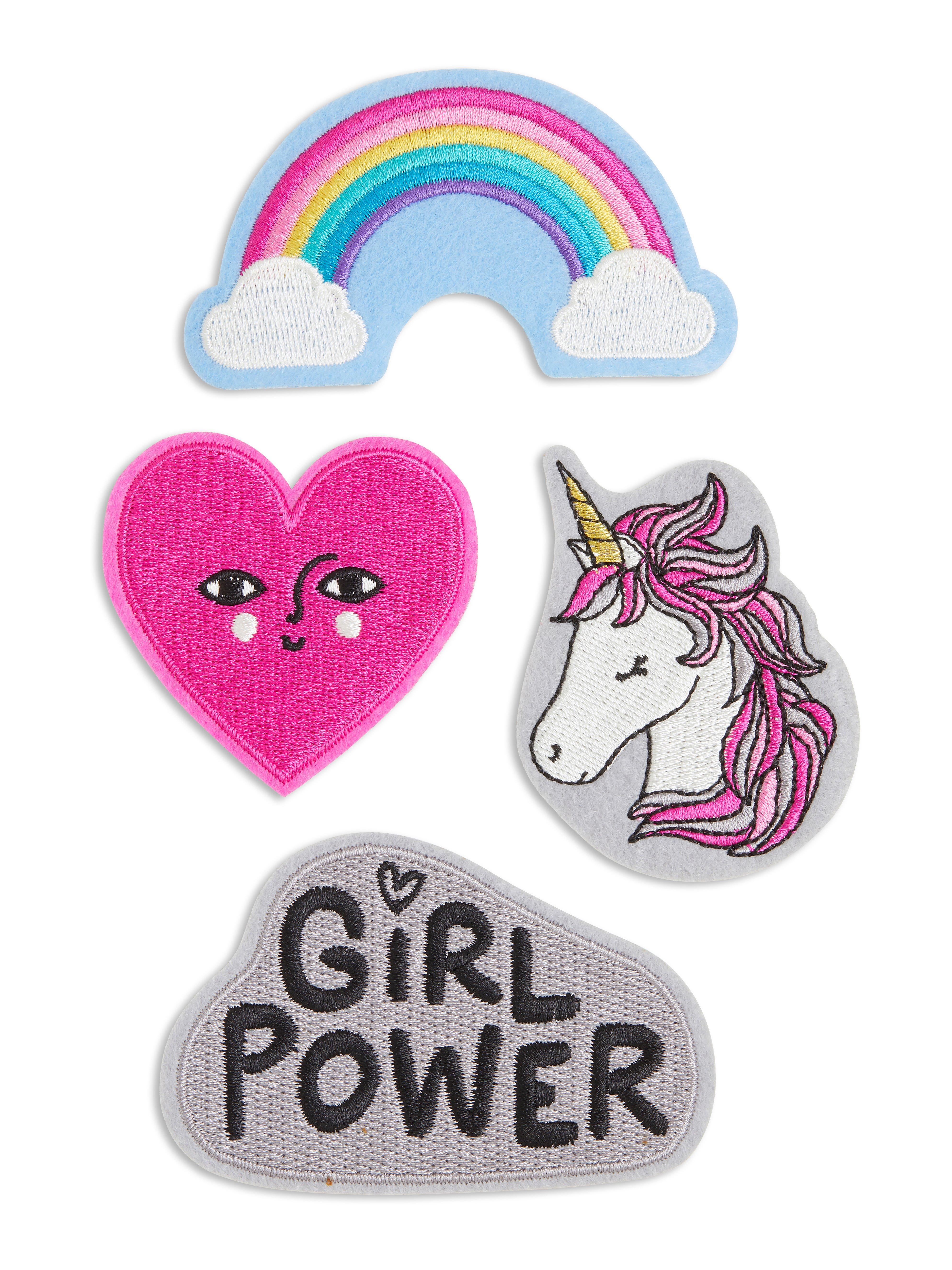 Strykelapper - Barn - Rosa