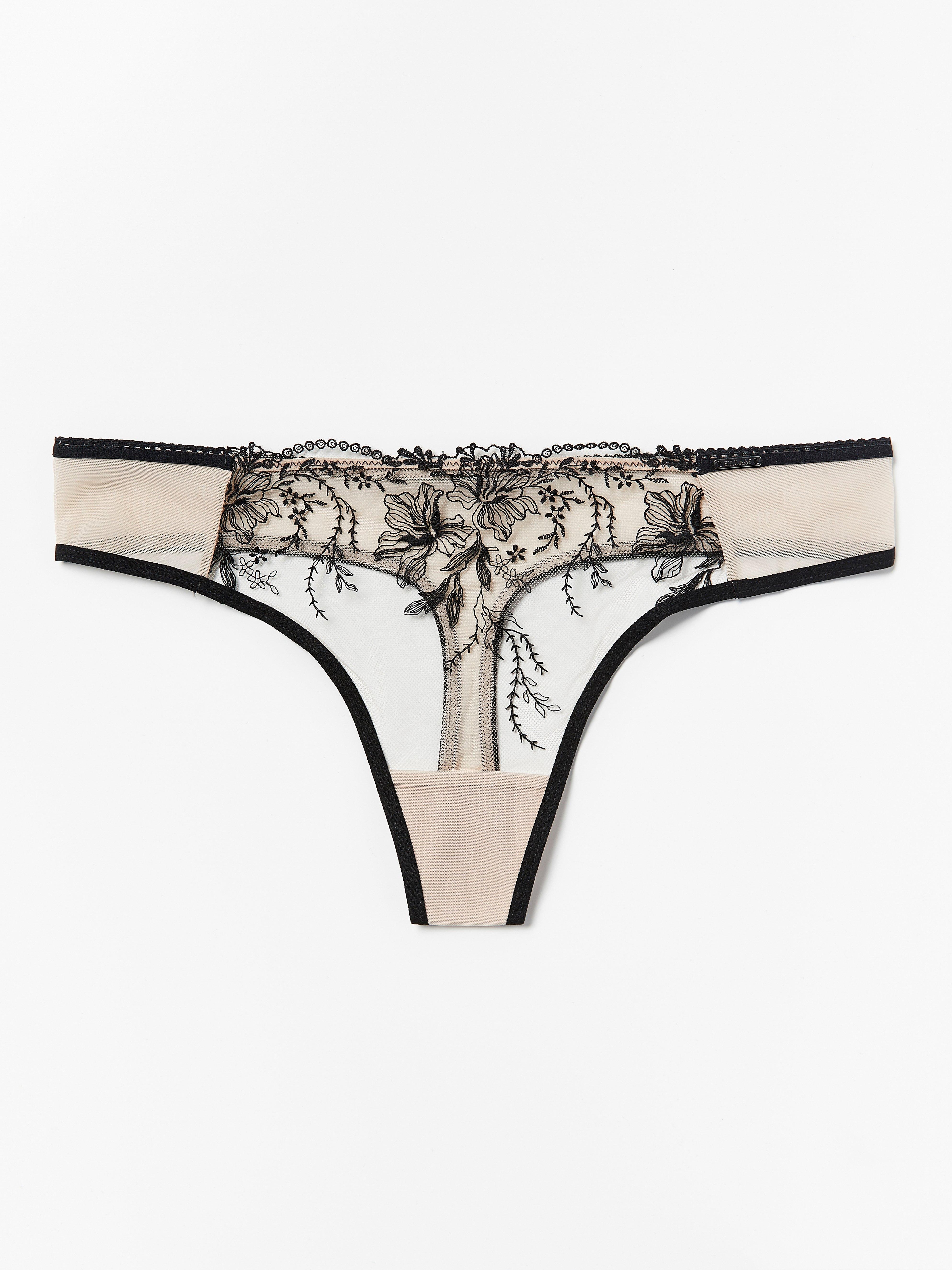 Thong Low - Lingerie - Black